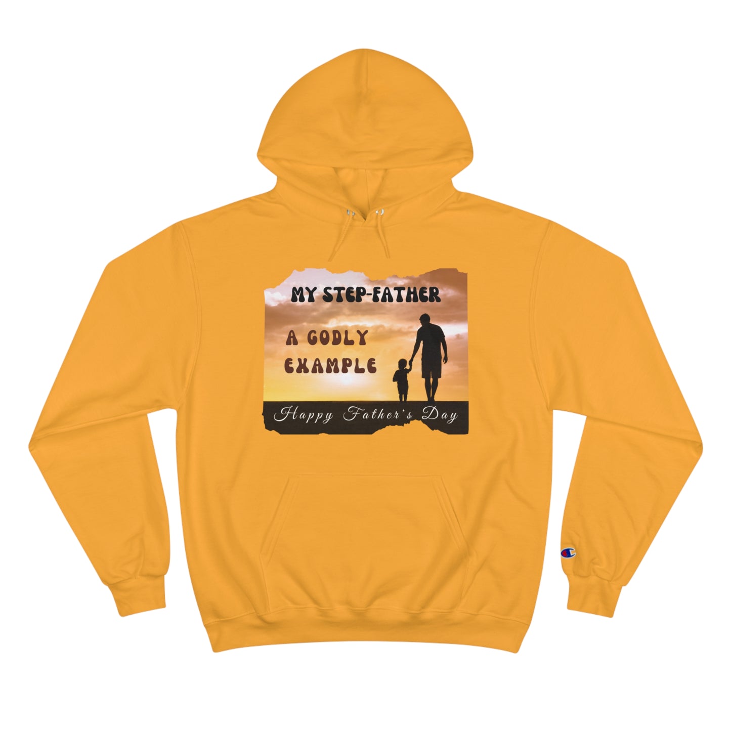 Exotic Print Father's Day Champion Hoodie