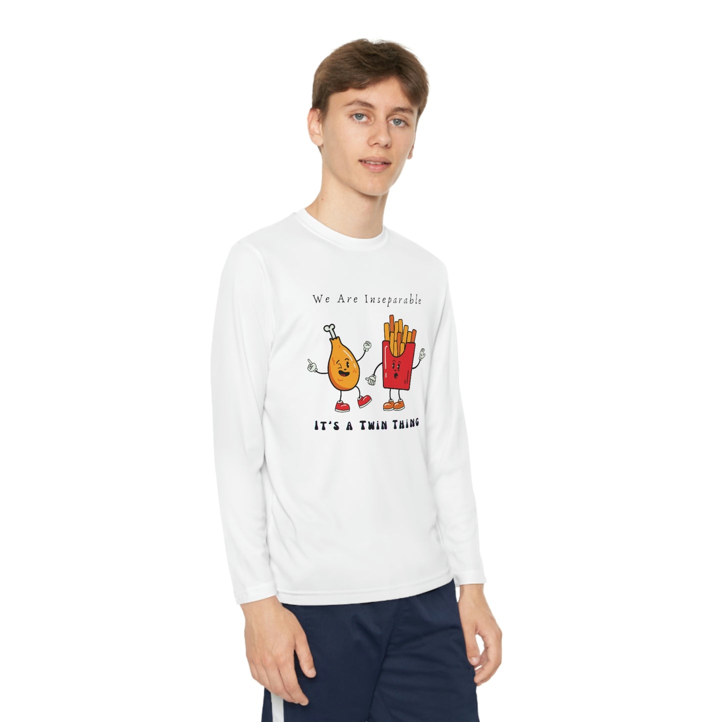 Twin, Youth Long Sleeve Competitor Tee