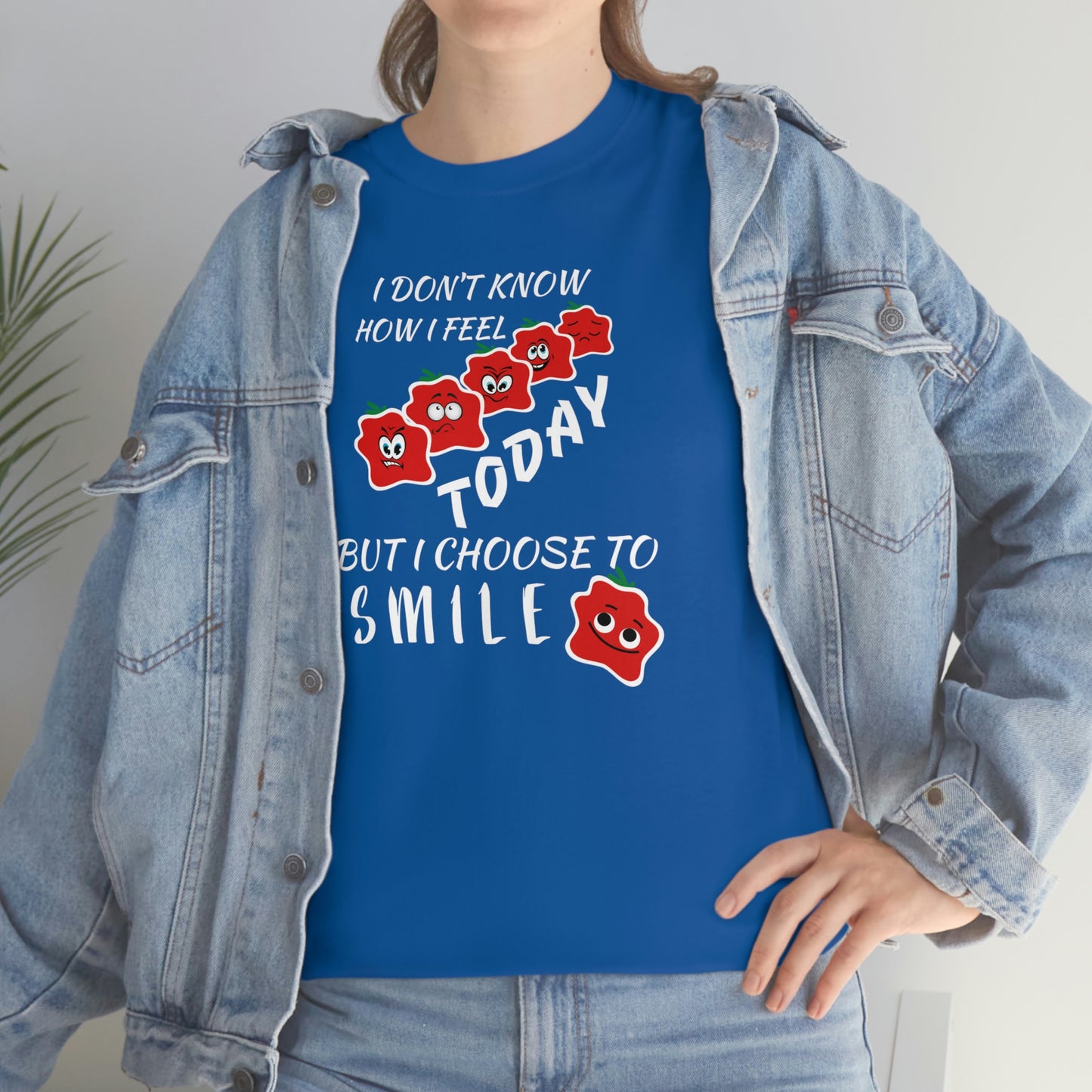 Smile Unisex Heavy Cotton Tee