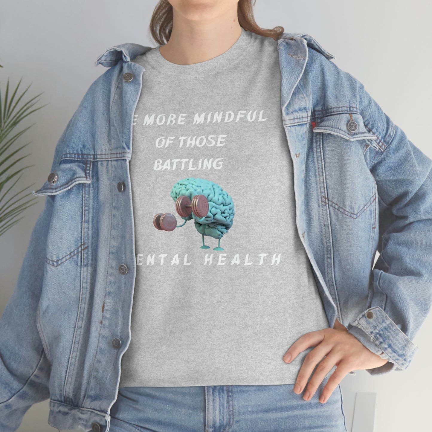 Mental Health Unisex Heavy Cotton Tee