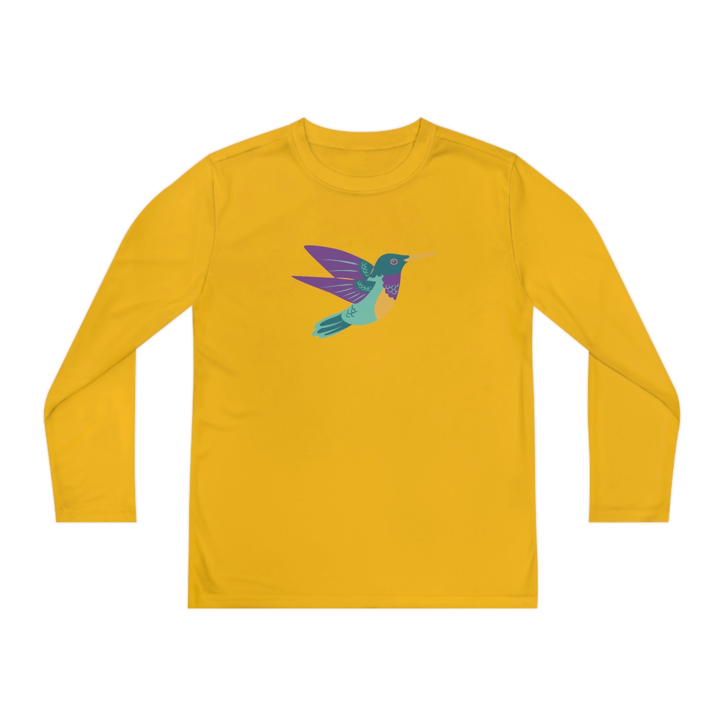 Vibes, Youth Long Sleeve Competitor Tee