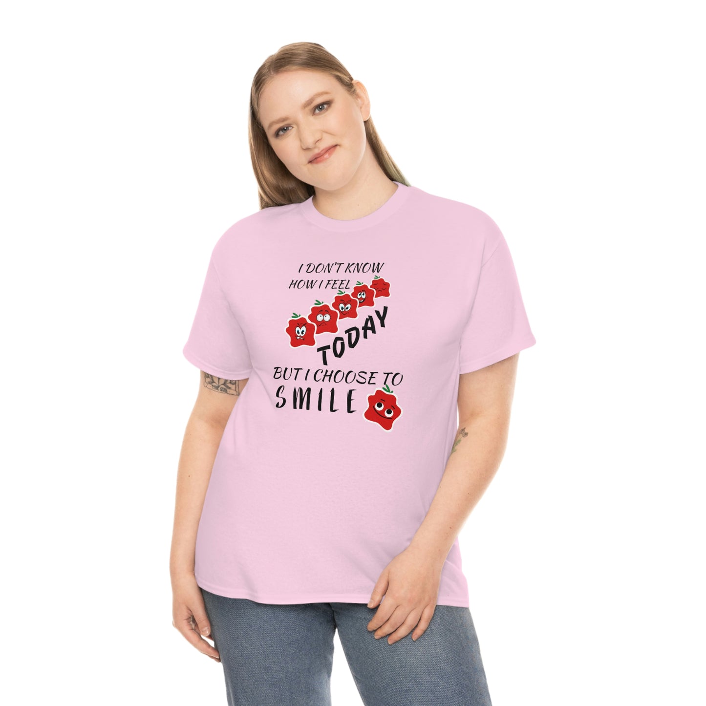 Smile Unisex Heavy Cotton Tee