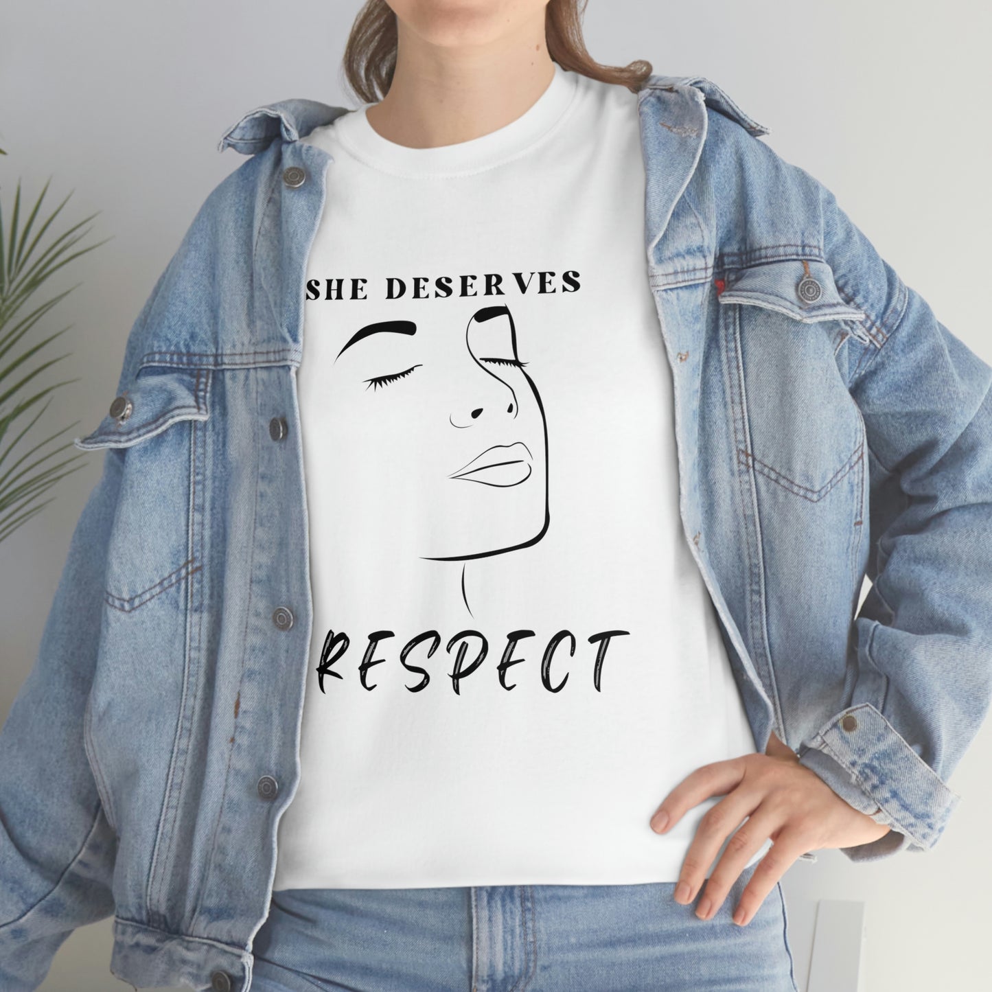 Respect Unisex Heavy Cotton Tee