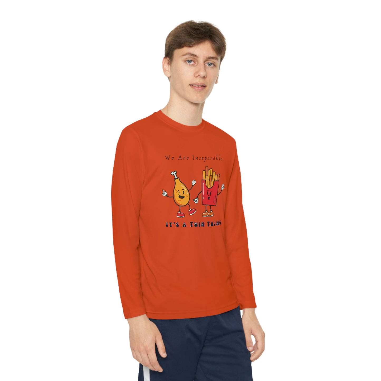 Twin, Youth Long Sleeve Competitor Tee