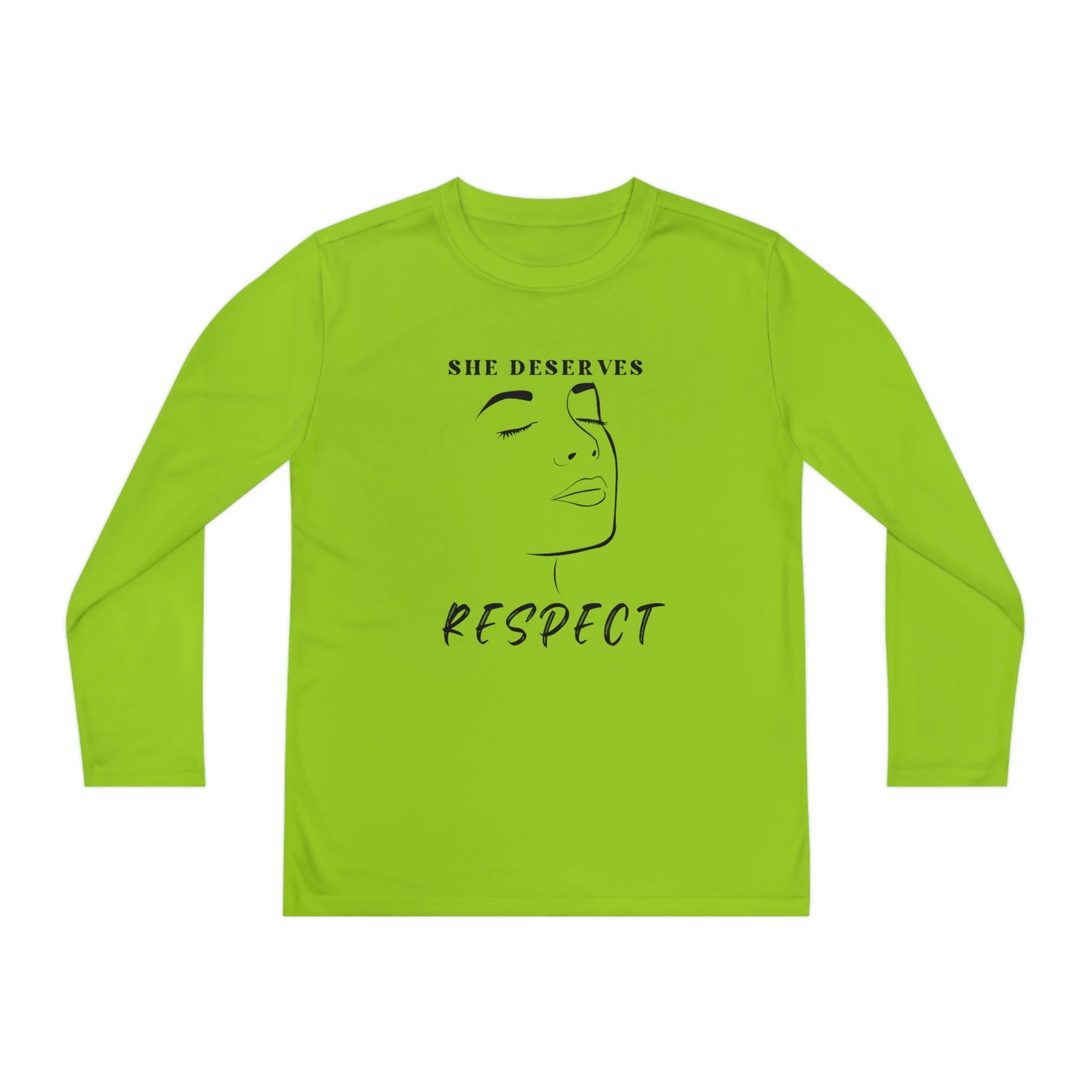 Vibes, Youth Long Sleeve Competitor Tee