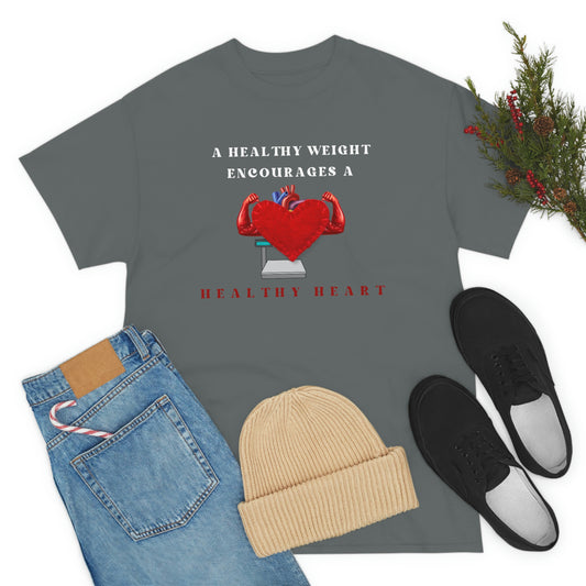 Healthy Heart Unisex Heavy Cotton Tee