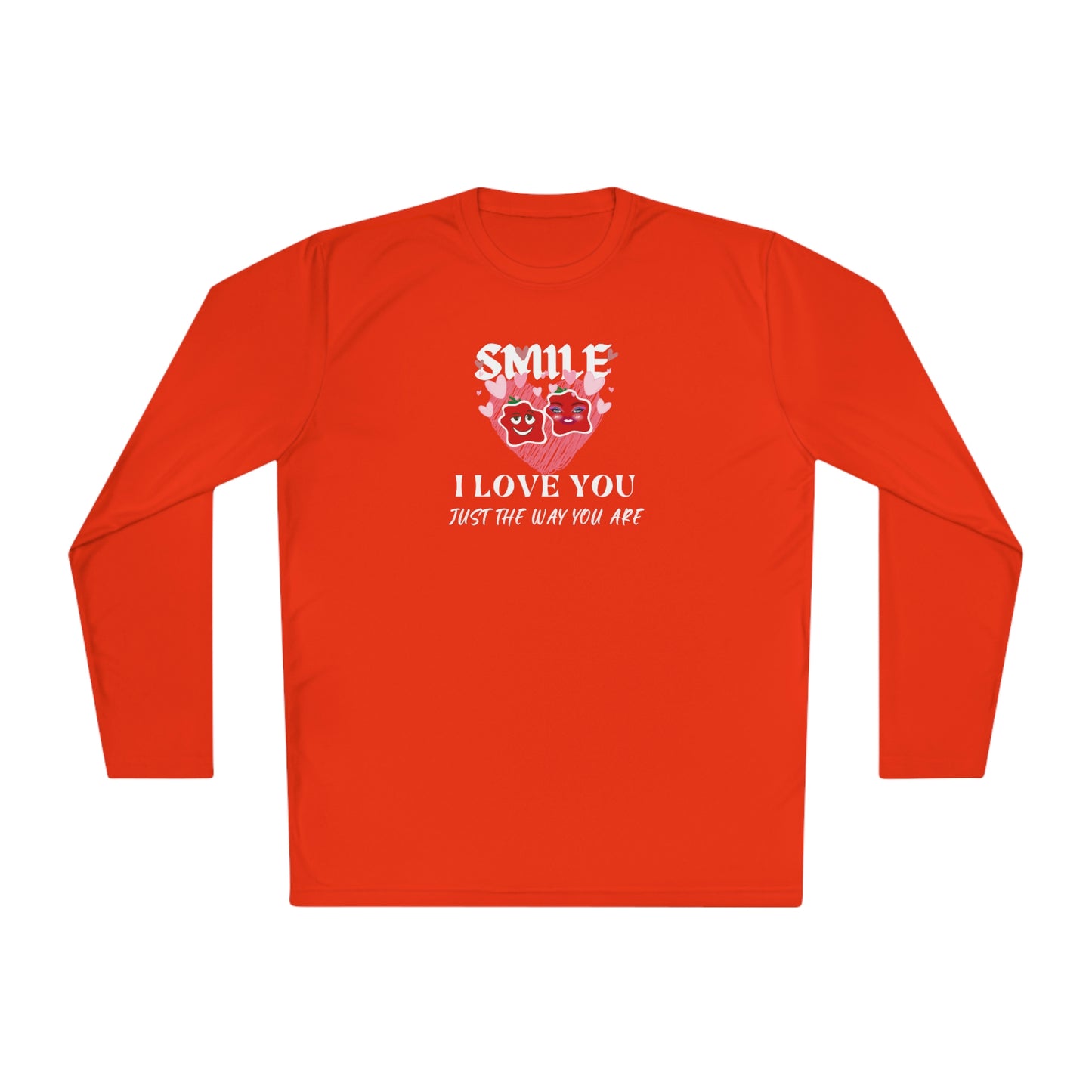 Smile Unisex Lightweight Long Sleeve Tee