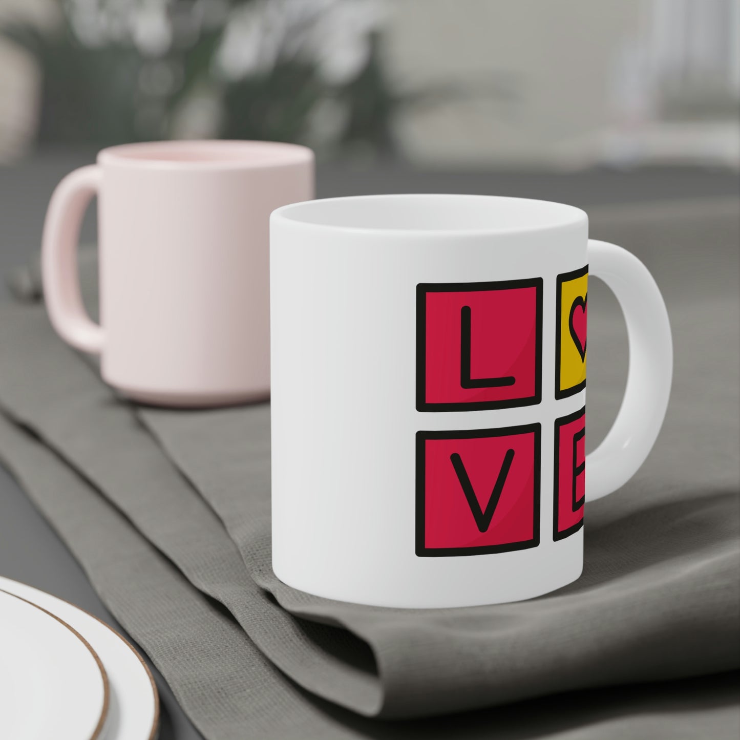 Love Ceramic Mugs (11oz\15oz\20oz)