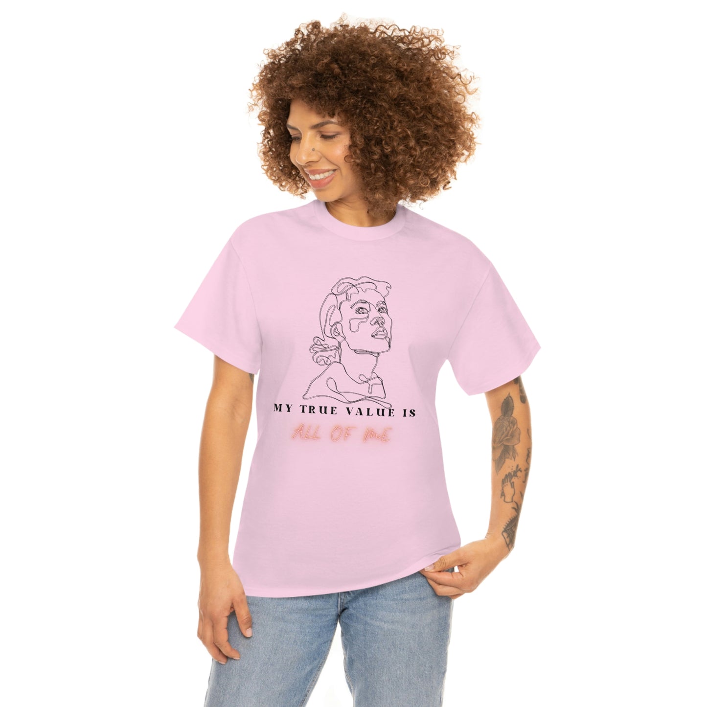 Woman's True value Unisex Heavy Cotton Tee