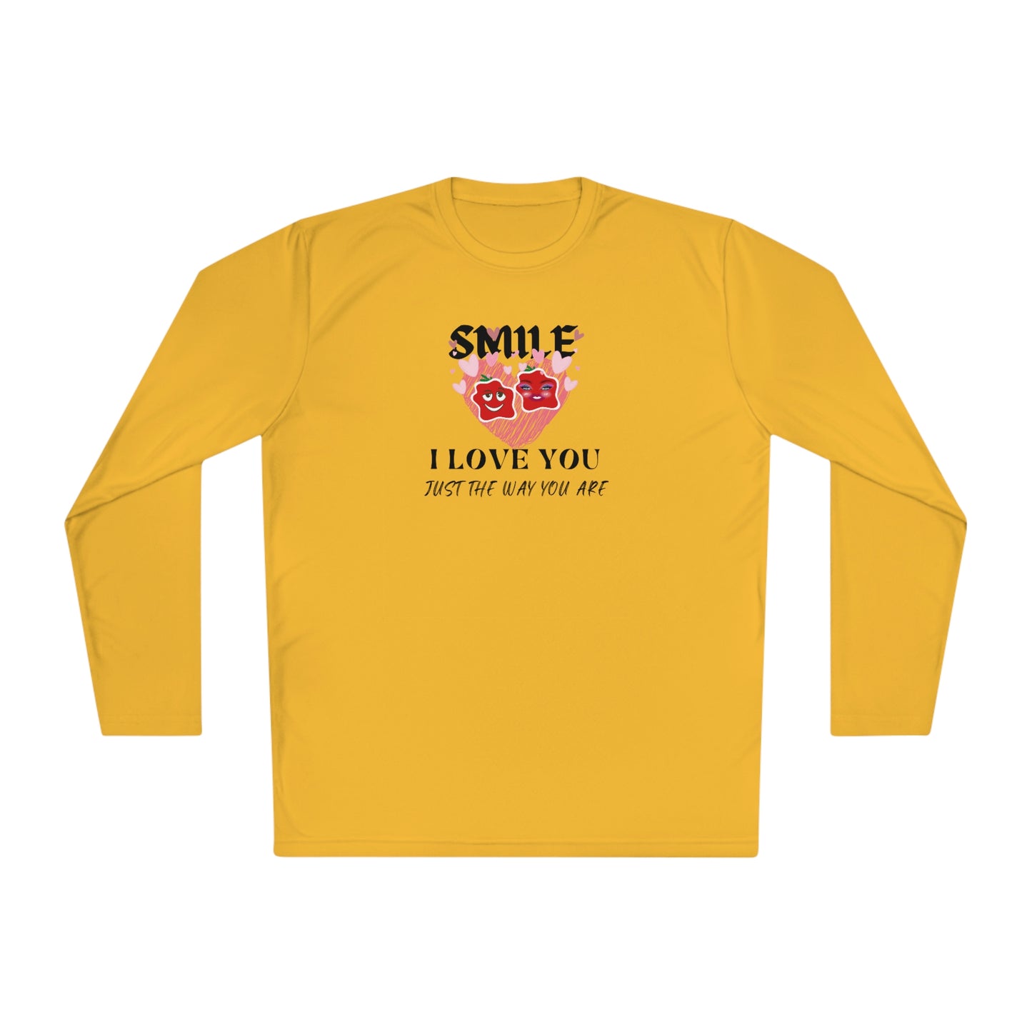 Smile Unisex Lightweight Long Sleeve Tee