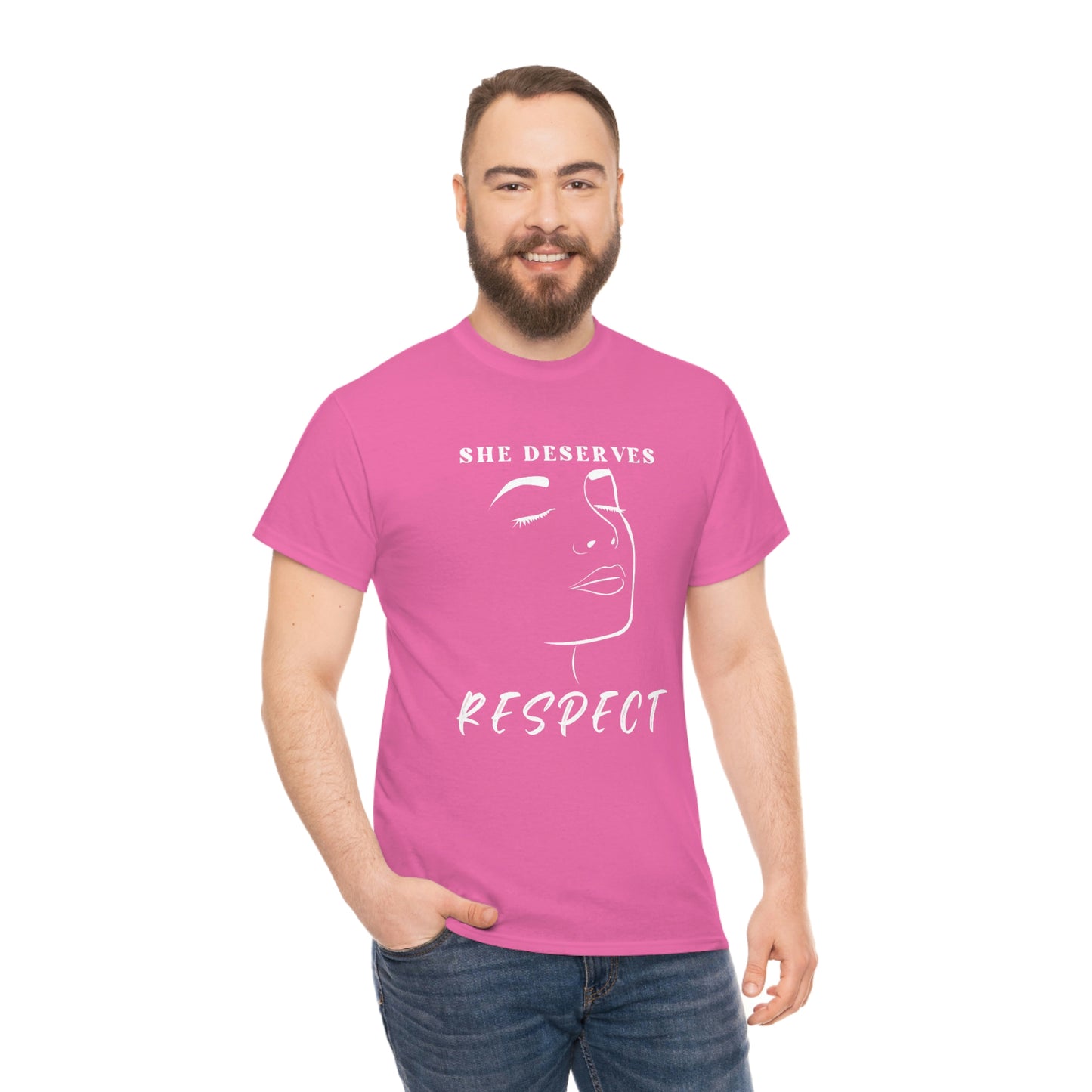 Respect Unisex Heavy Cotton Tee