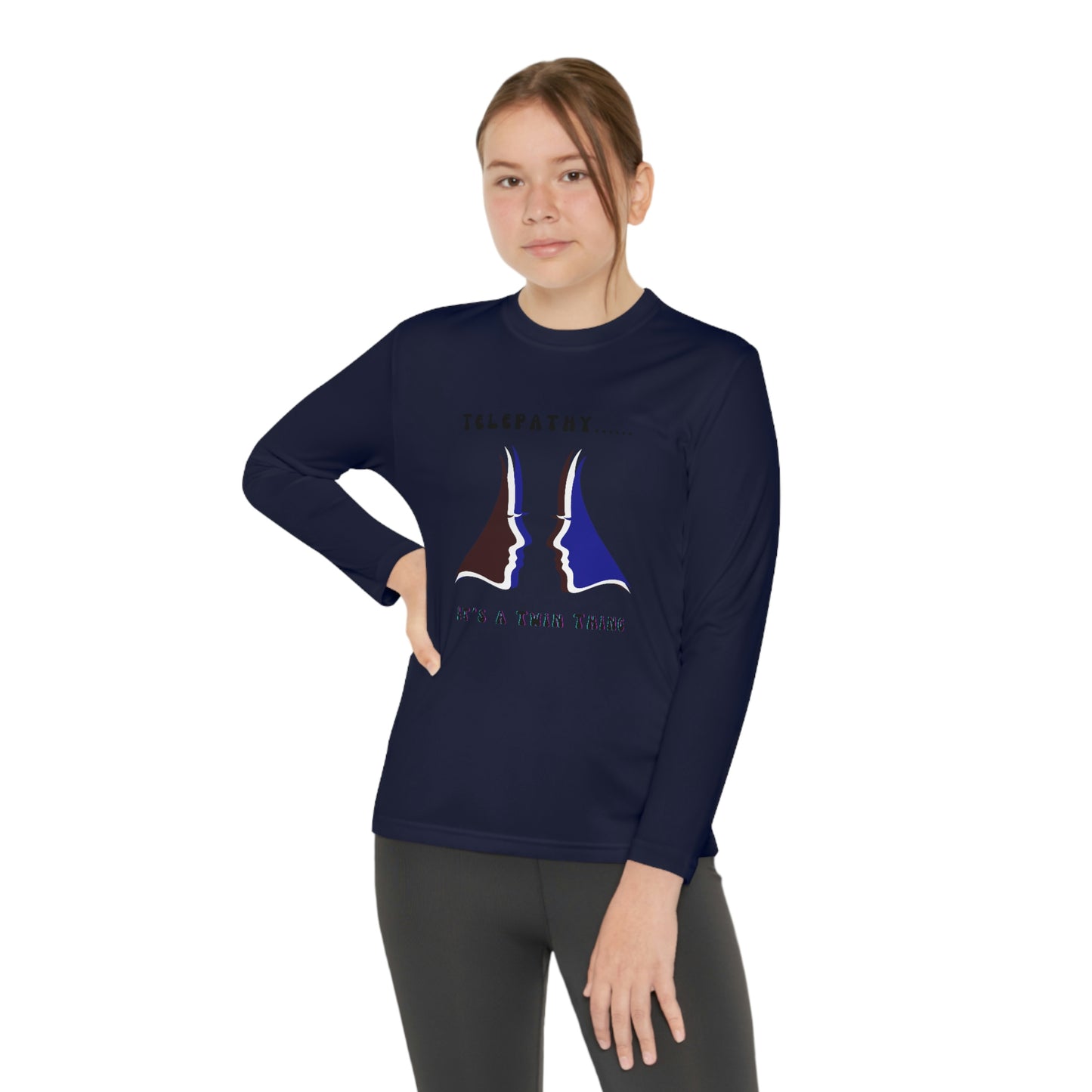 Twin, Youth Long Sleeve Competitor Tee