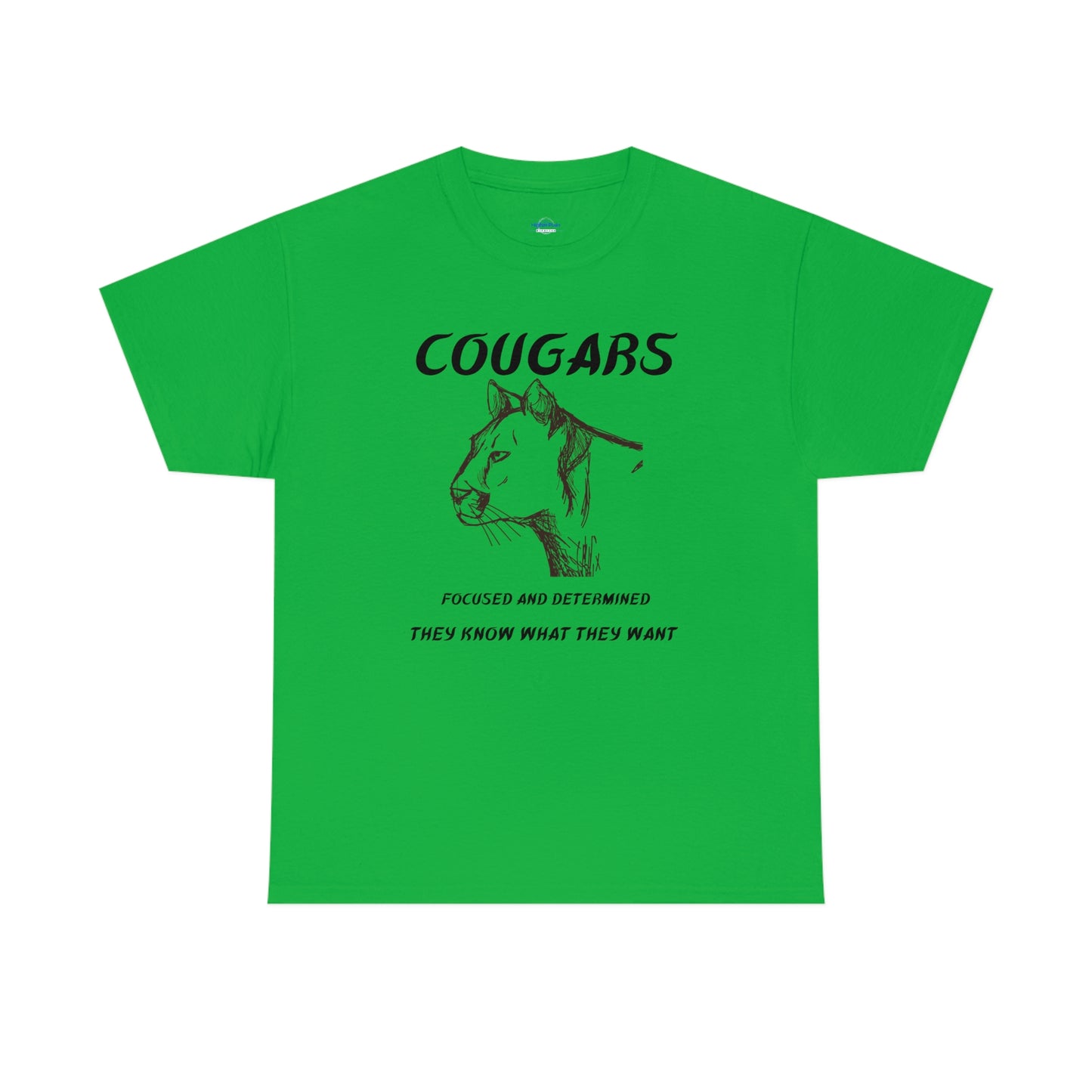 Cougars Unisex Heavy Cotton Tee