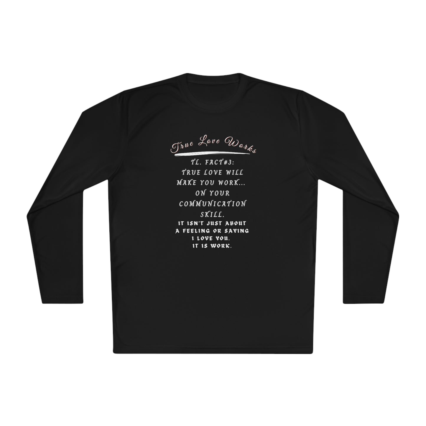 True Love, Unisex Lightweight Long Sleeve Tee