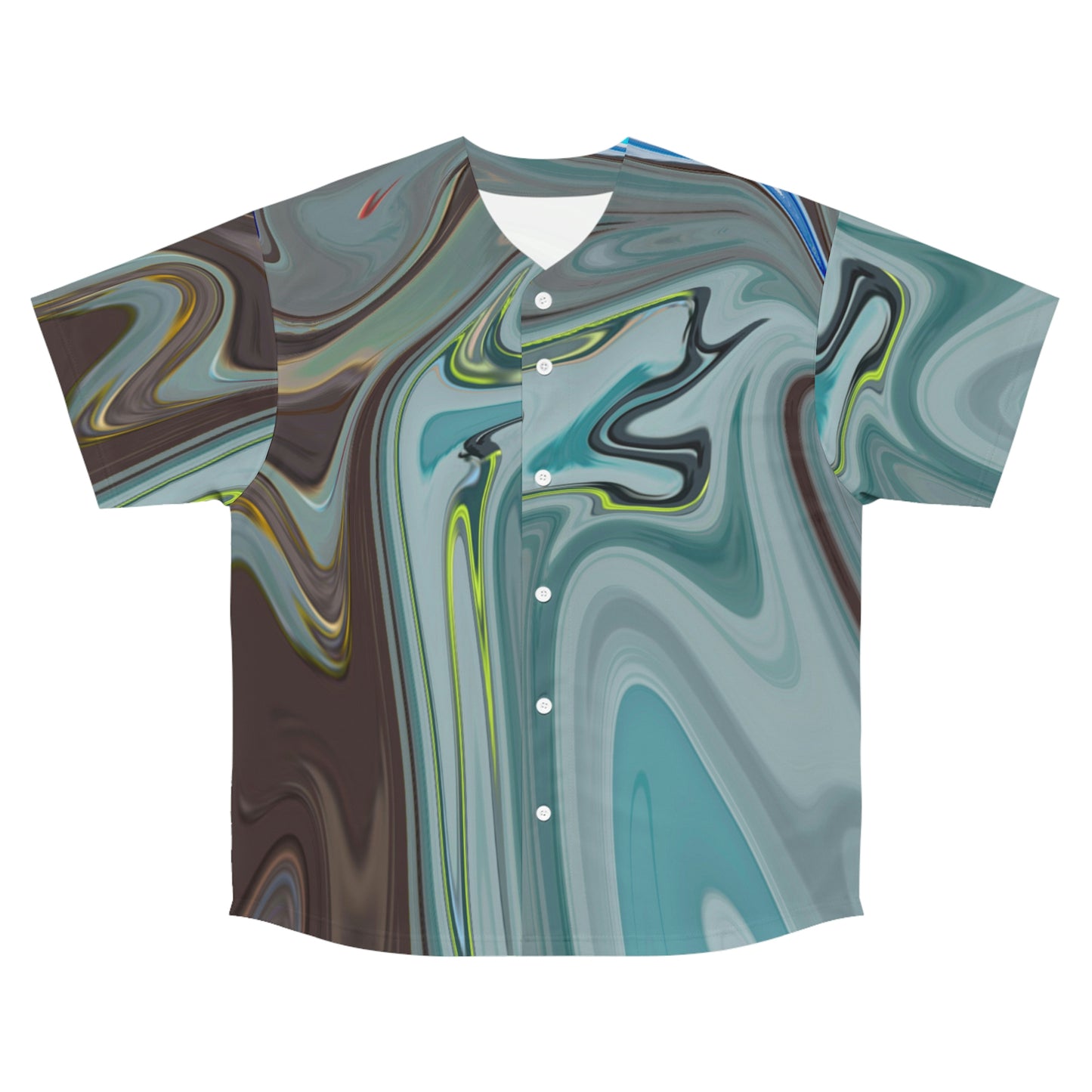 Exotic Print Baseball Jersey