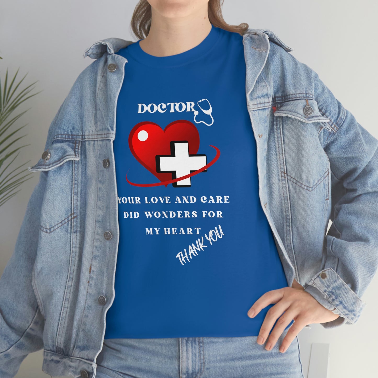 Medical, CVICU, EKG, Unisex Heavy Cotton Tee