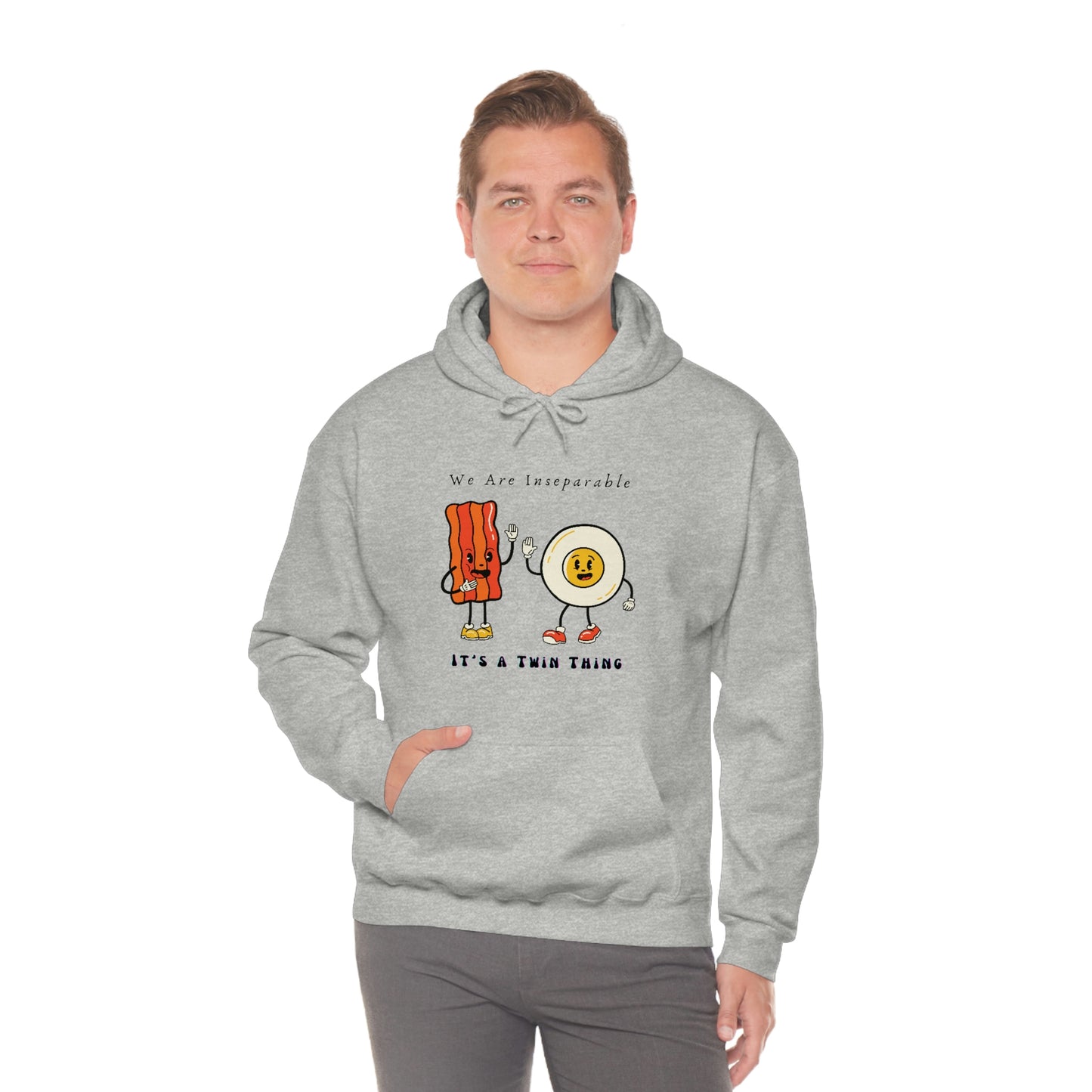 Twin, Unisex Heavy Blend™ Hooded Sweatshirt