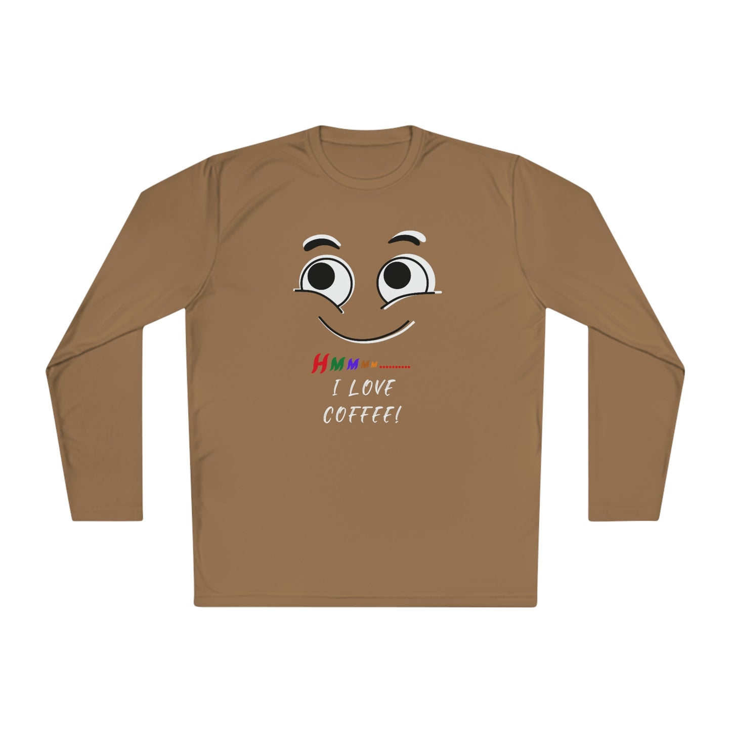 Hmmm, Unisex Lightweight Long Sleeve Tee