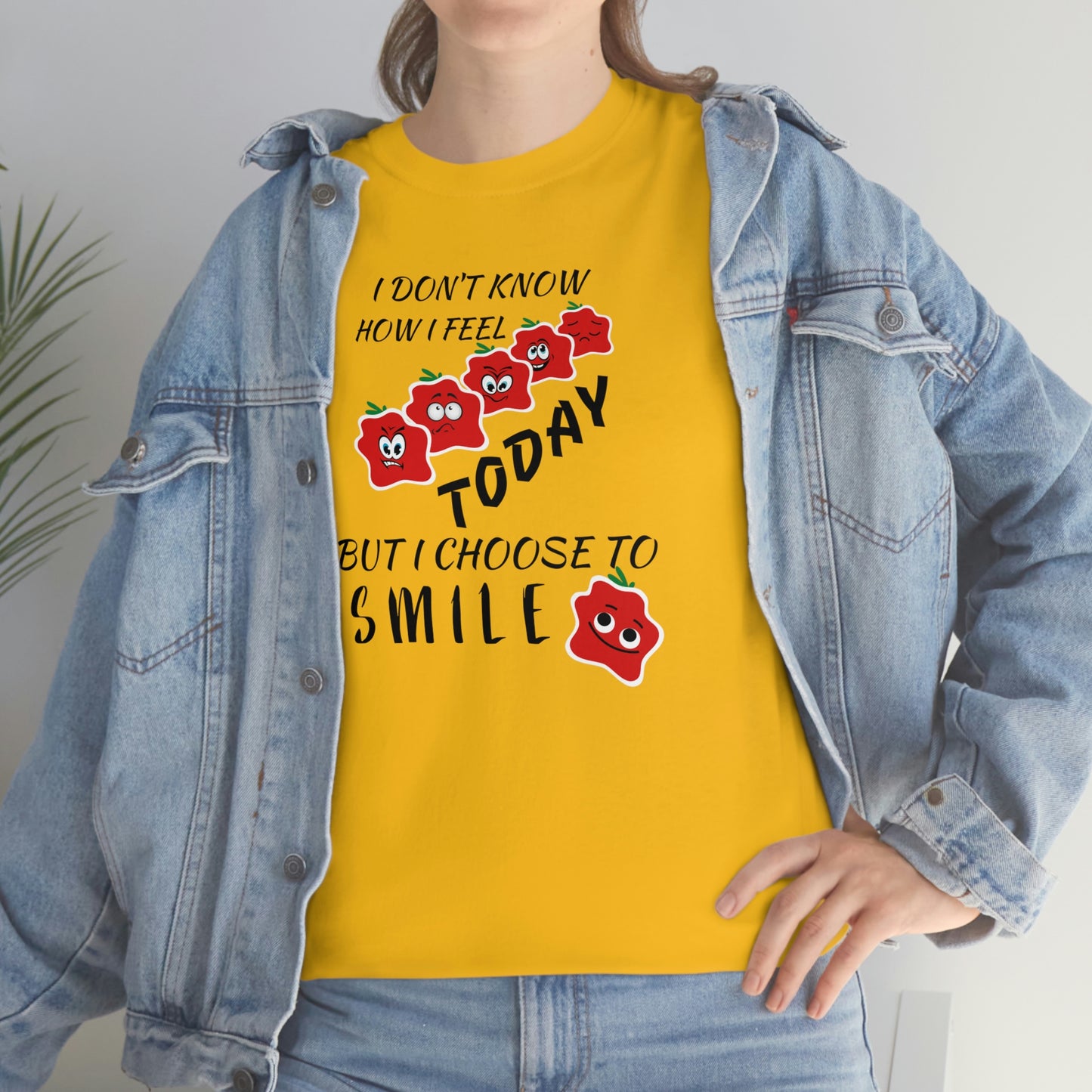 Smile Unisex Heavy Cotton Tee