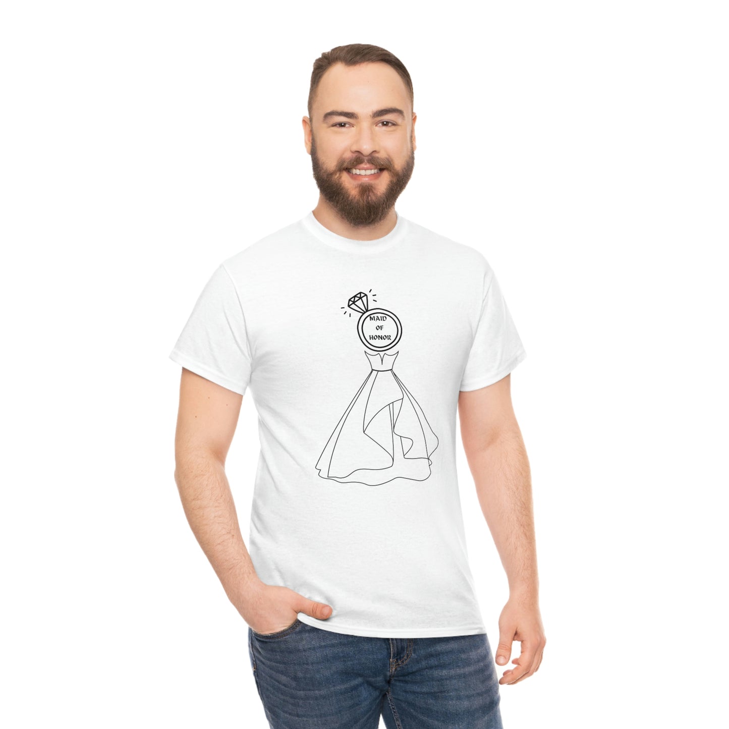 Wedding Unisex Heavy Cotton Tee