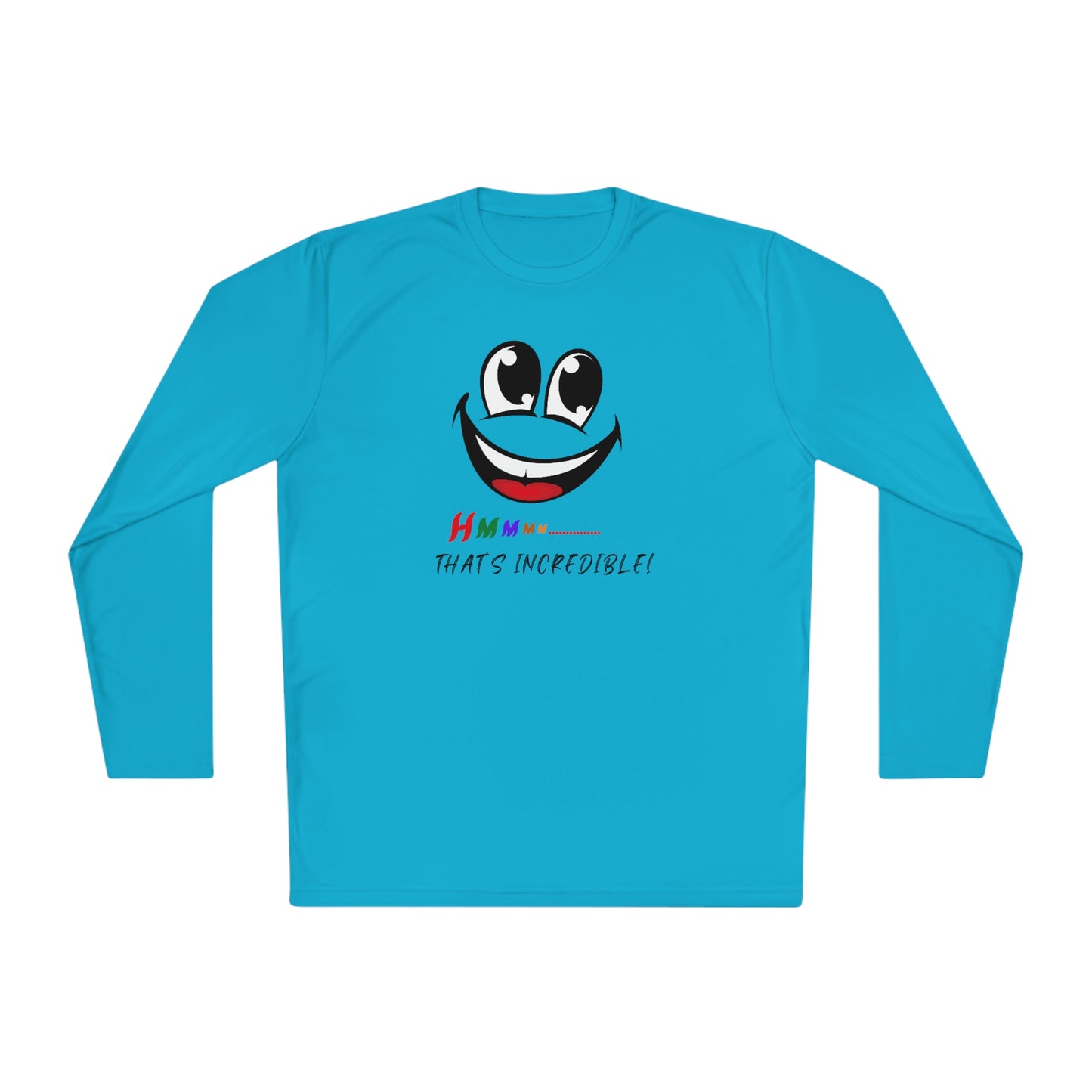 Hmmm, Unisex Lightweight Long Sleeve Tee