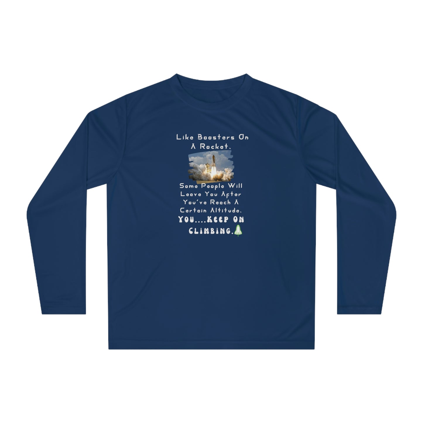 Wisdom, Unisex Performance Long Sleeve Shirt