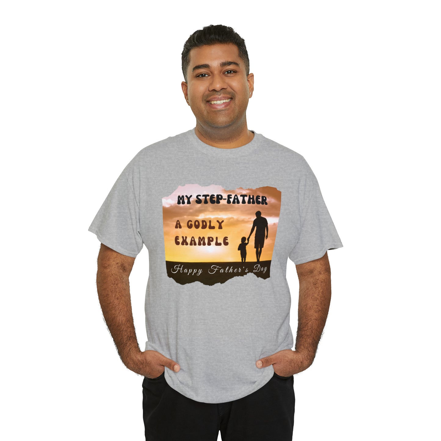 Exotic Print Father's Day Unisex Heavy Cotton Tee