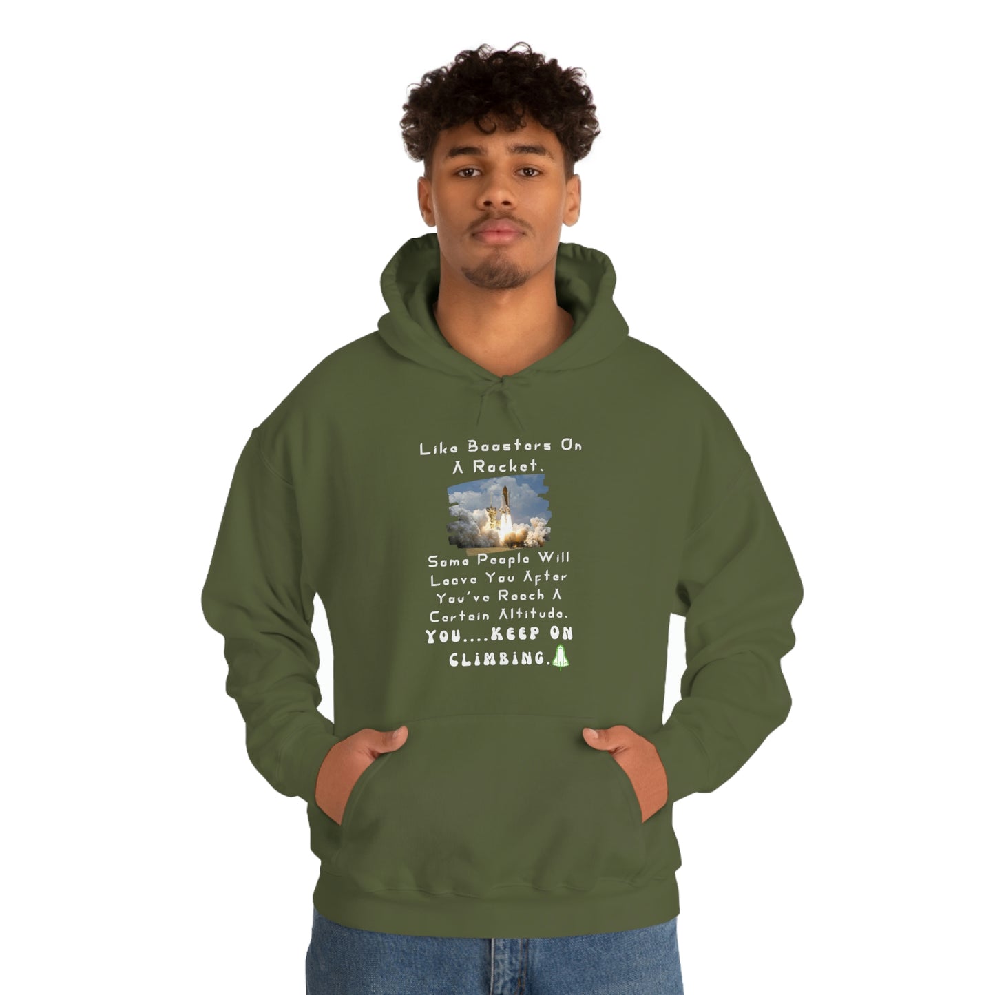 Wisdom, Unisex Heavy Blend™ Hooded Sweatshirt