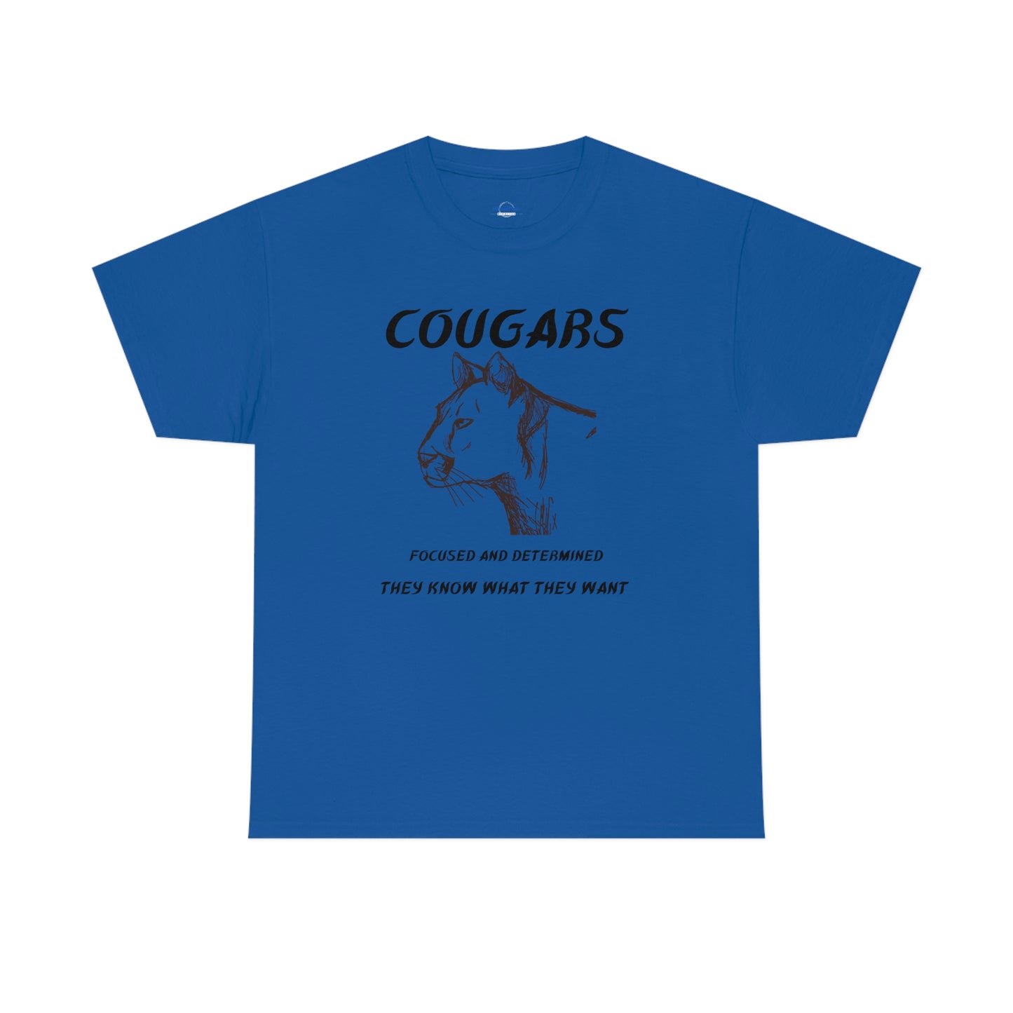 Cougars Unisex Heavy Cotton Tee