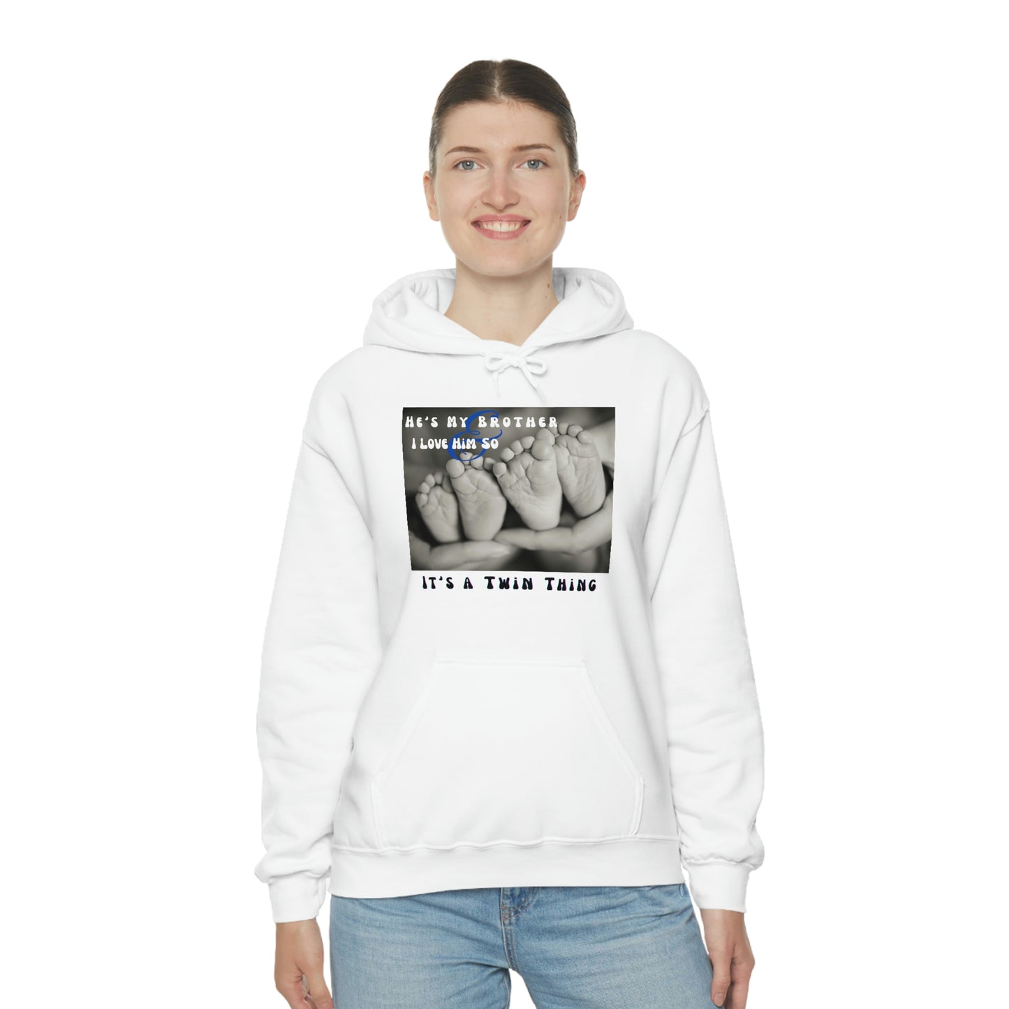 Twin, Unisex Heavy Blend™ Hooded Sweatshirt