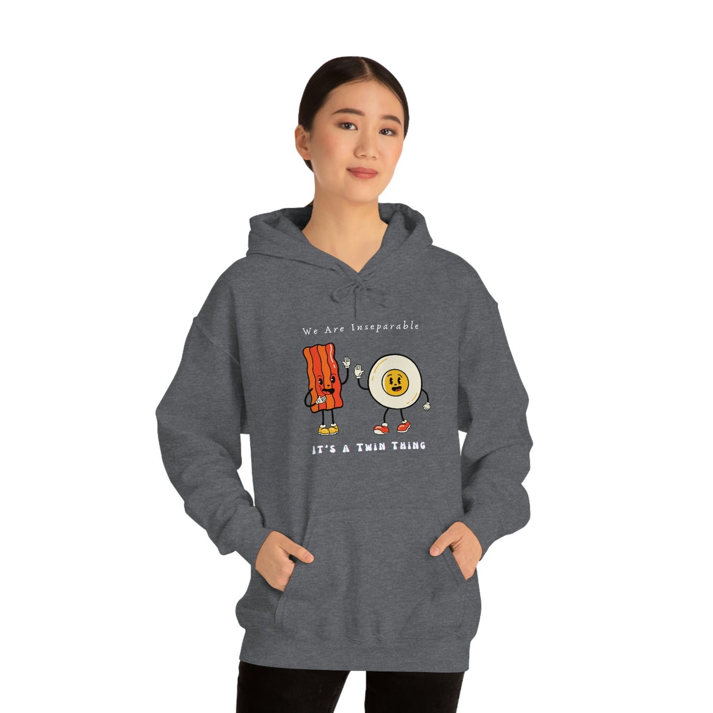 Twin, Unisex Heavy Blend™ Hooded Sweatshirt