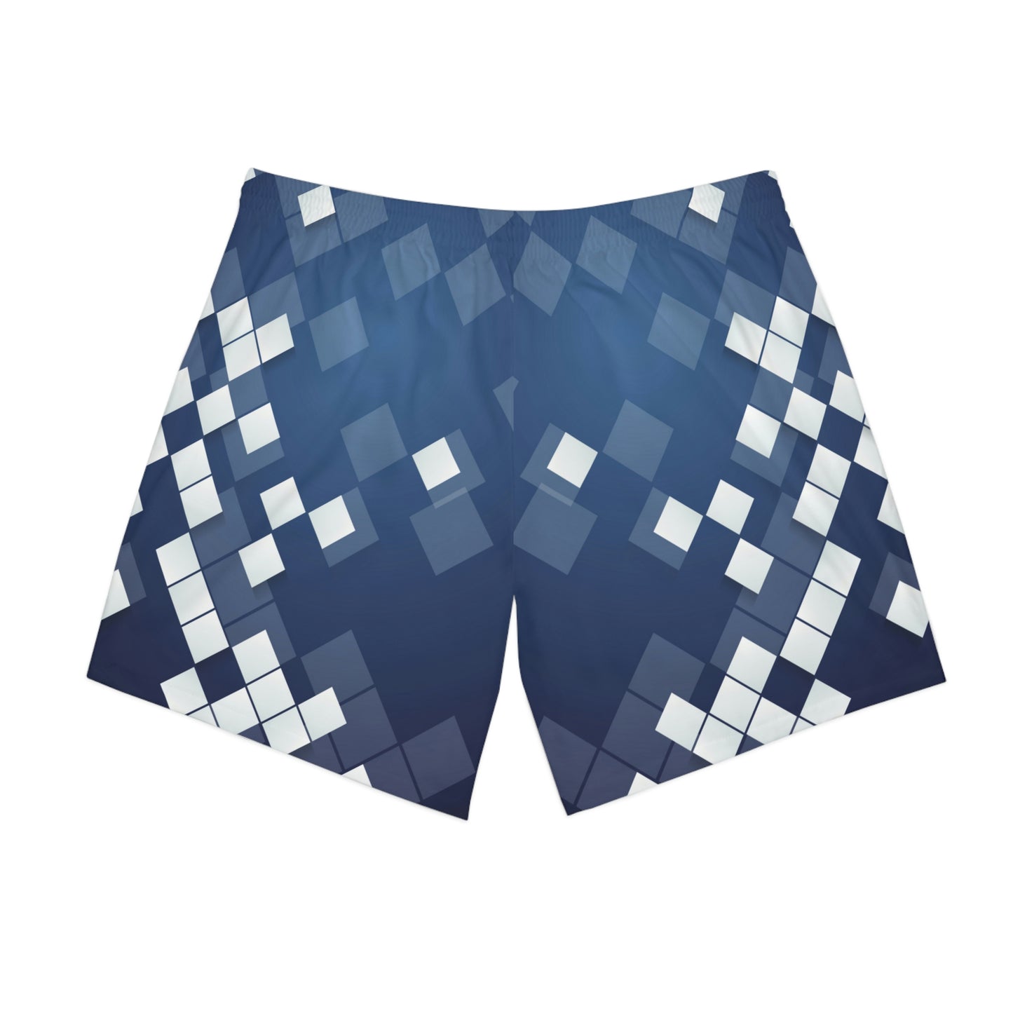 Exotic Print Men's Elastic Beach Shorts (AOP)