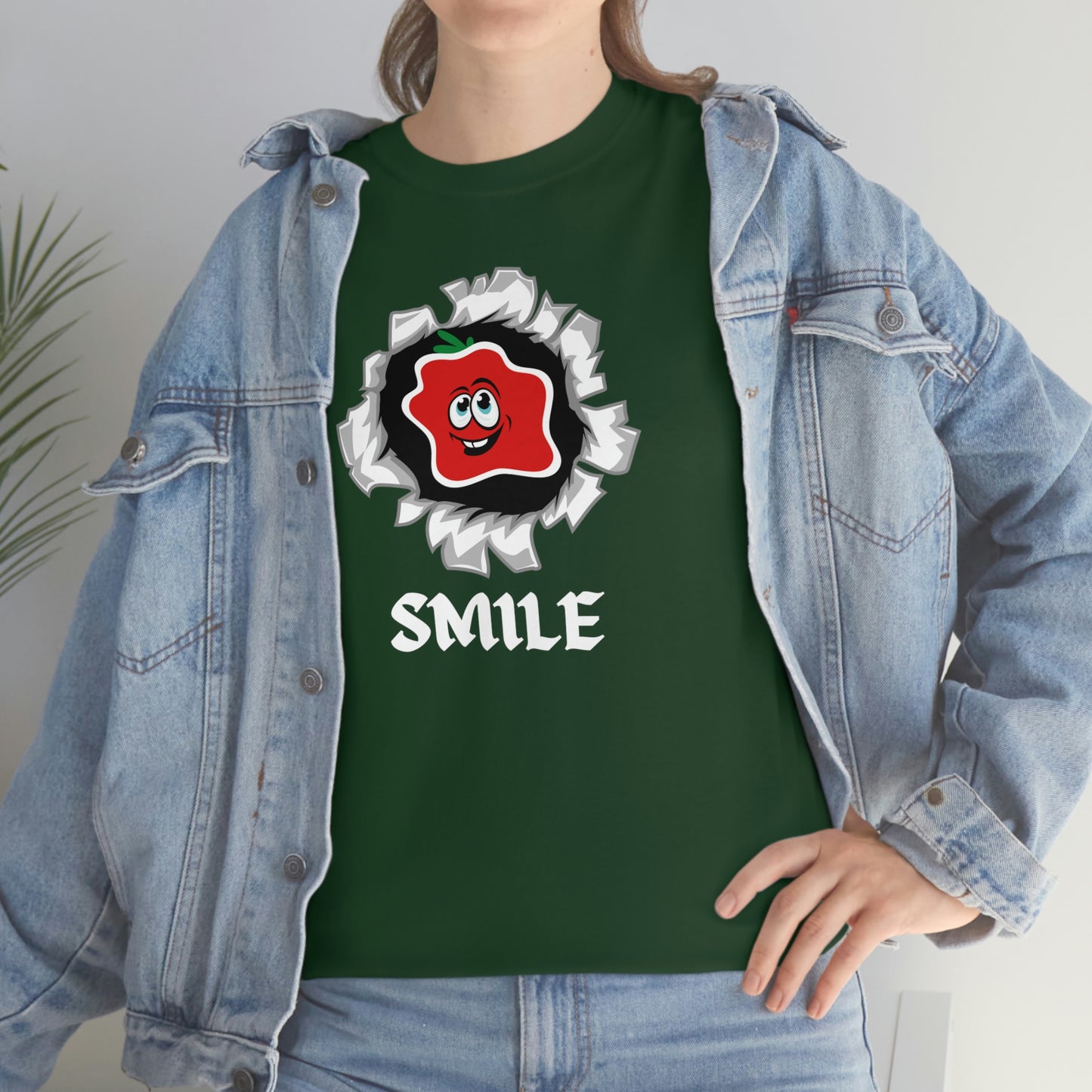 Smile Unisex Heavy Cotton Tee