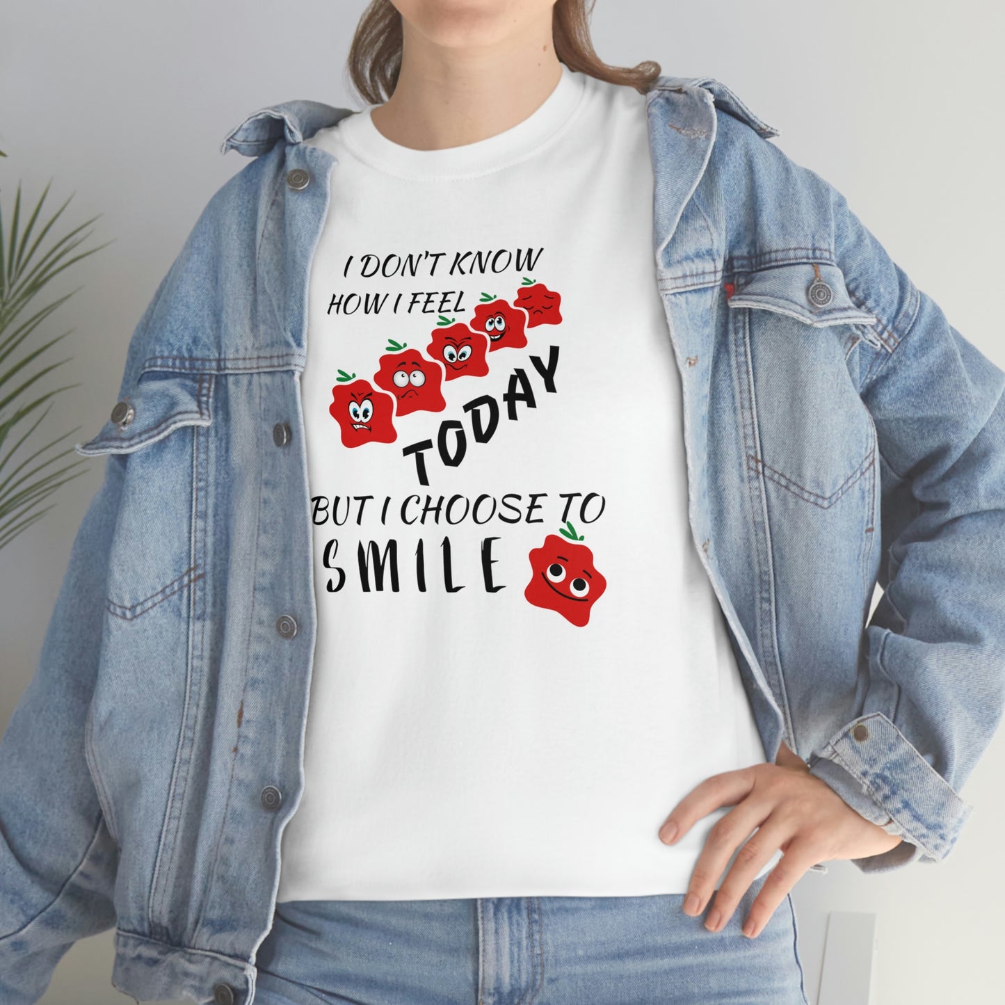 Smile Unisex Heavy Cotton Tee