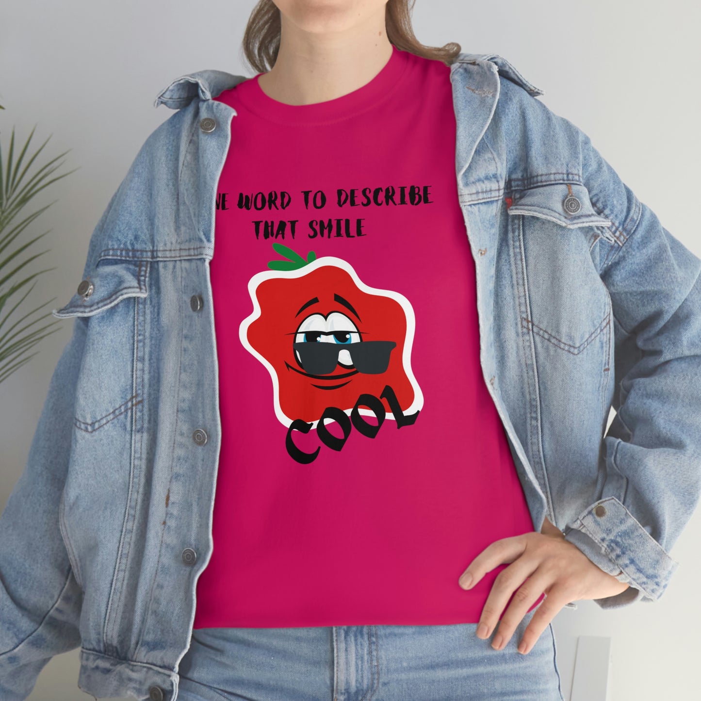 Smile Unisex Heavy Cotton Tee