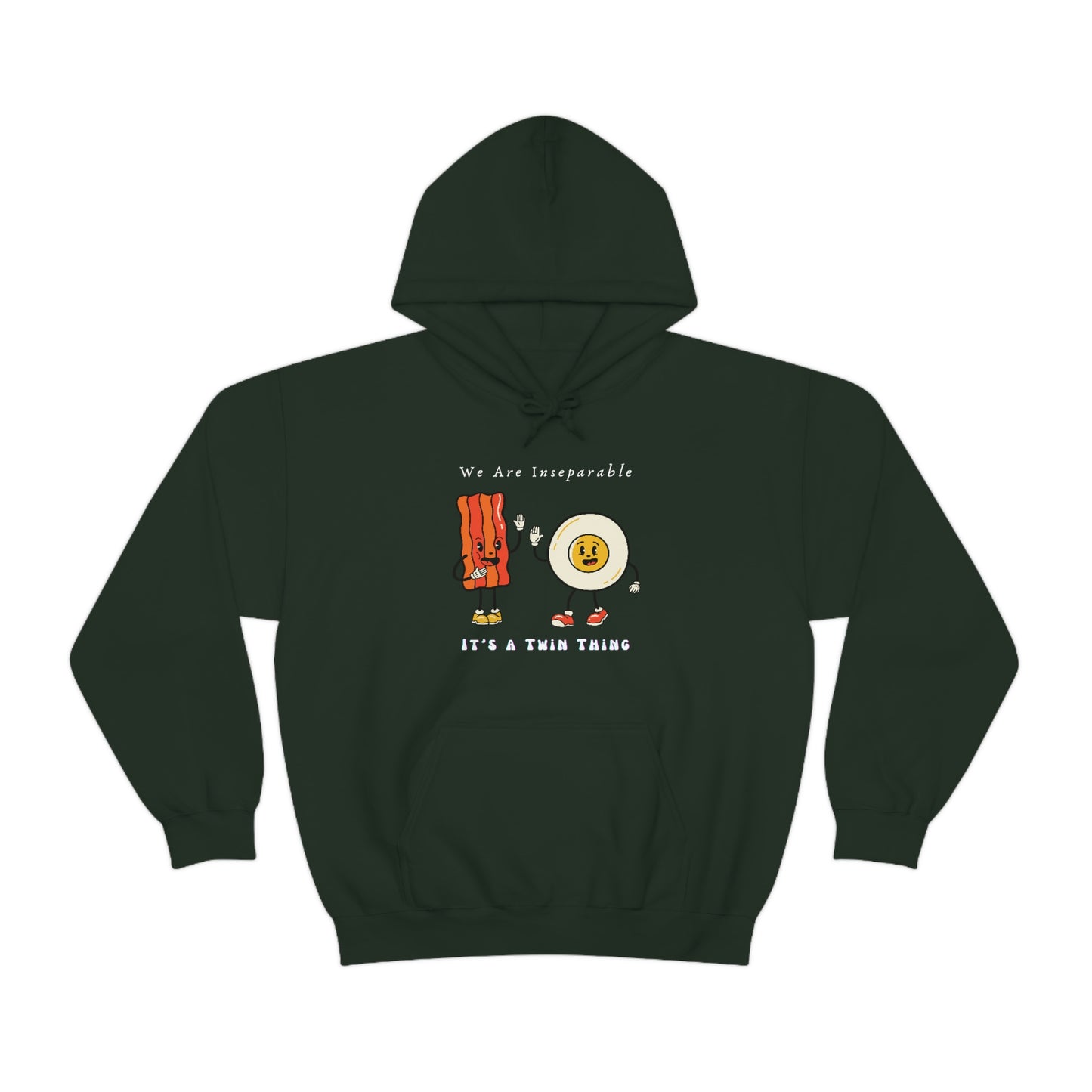 Twin, Unisex Heavy Blend™ Hooded Sweatshirt