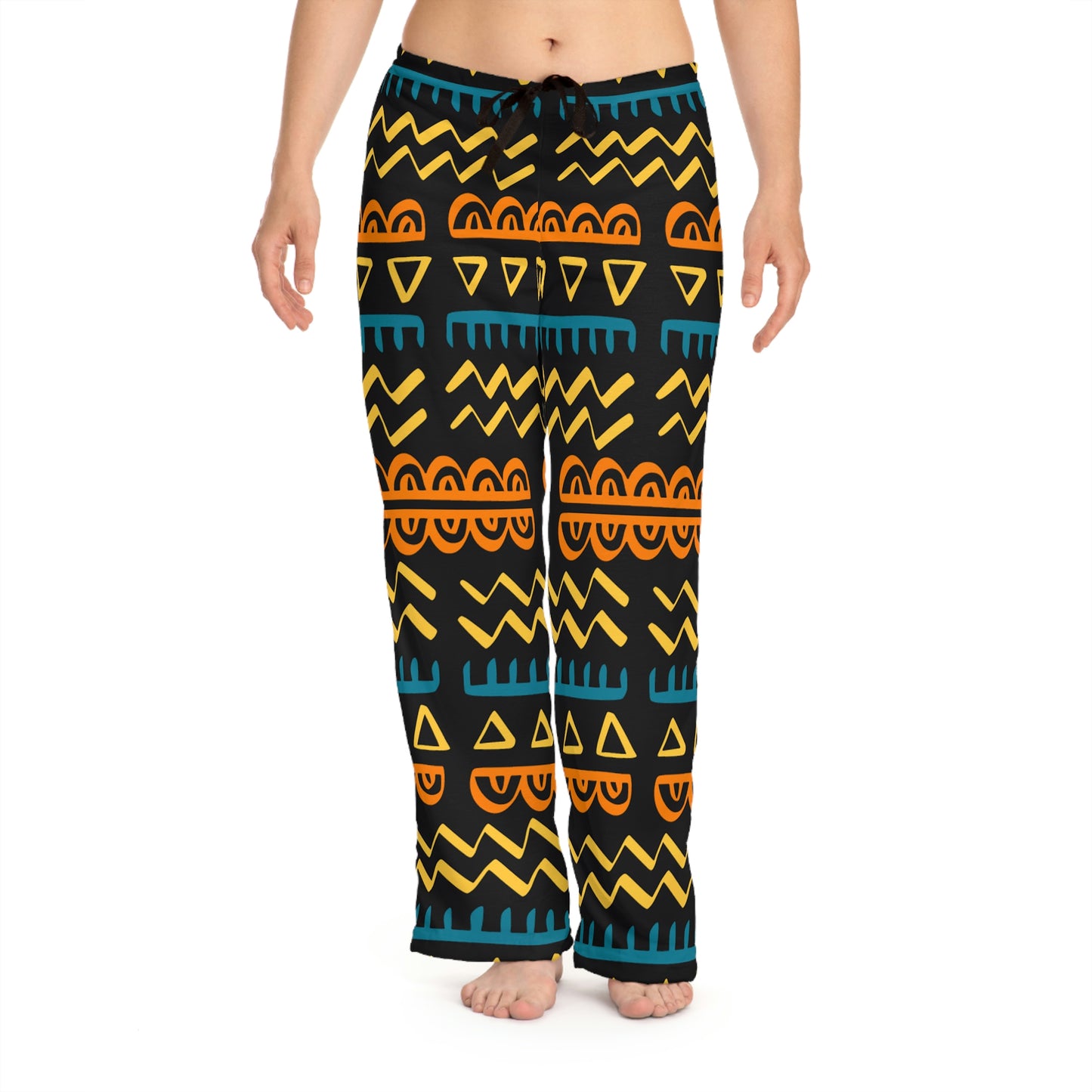 Elegant Print Women's Pajama Pants (AOP)