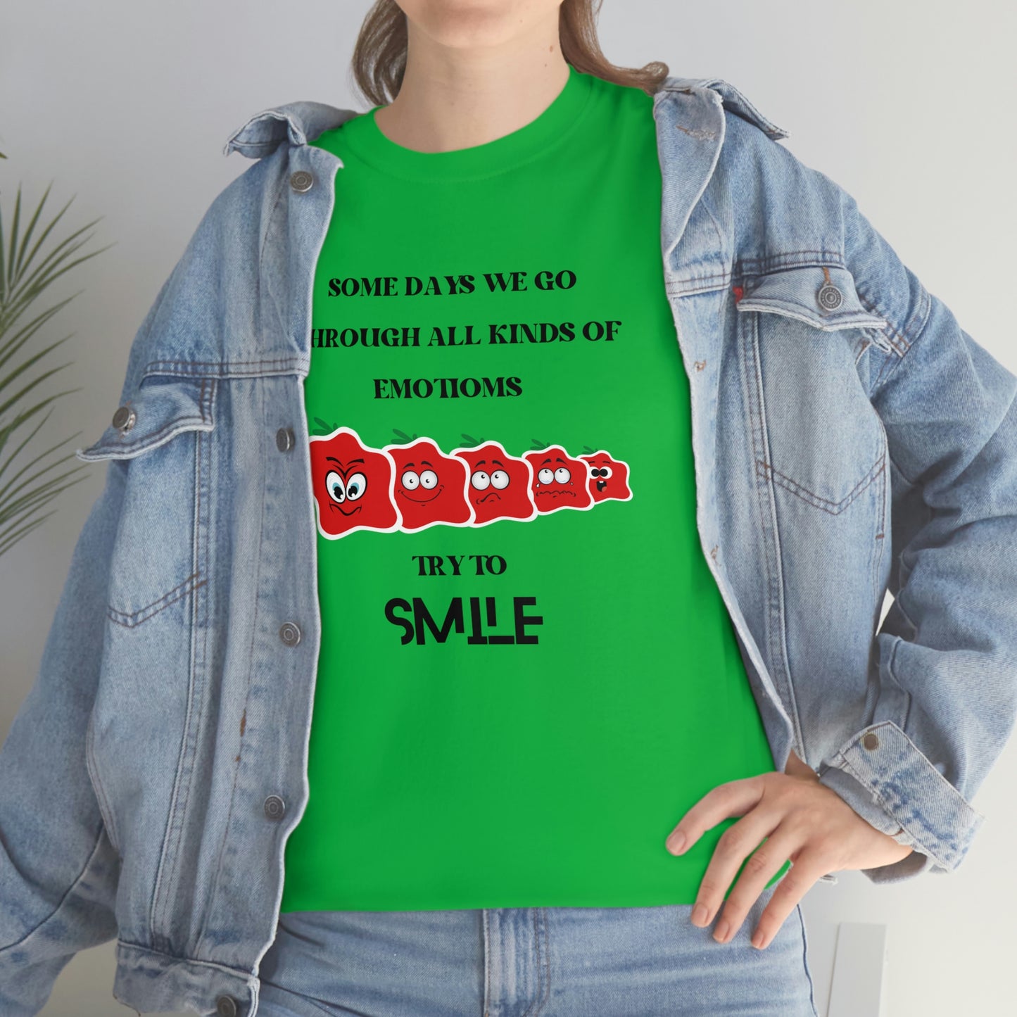 Smile Unisex Heavy Cotton Tee