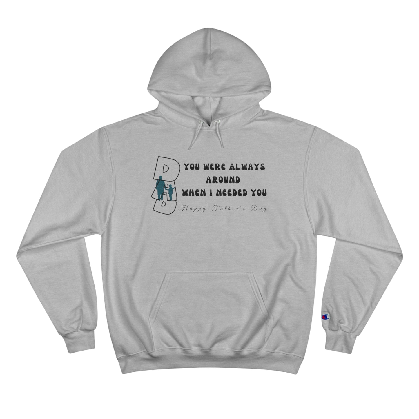 Exotic Print Father's Day Champion Hoodie