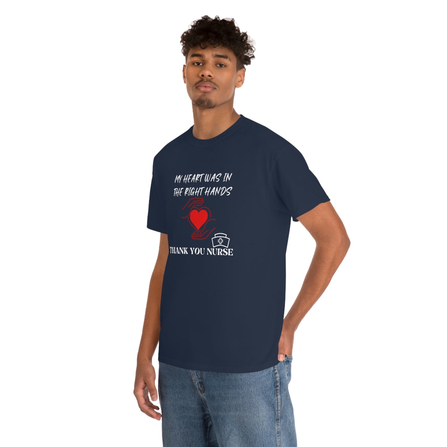 Medical, CVICU, EKG, Unisex Heavy Cotton Tee