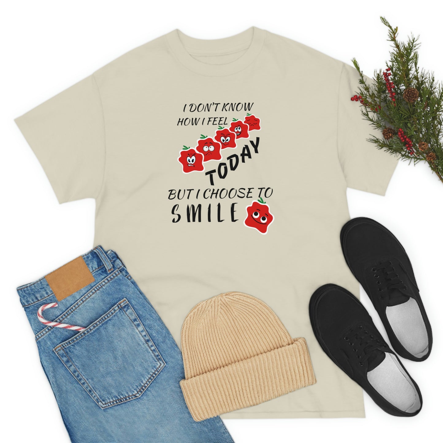 Smile Unisex Heavy Cotton Tee