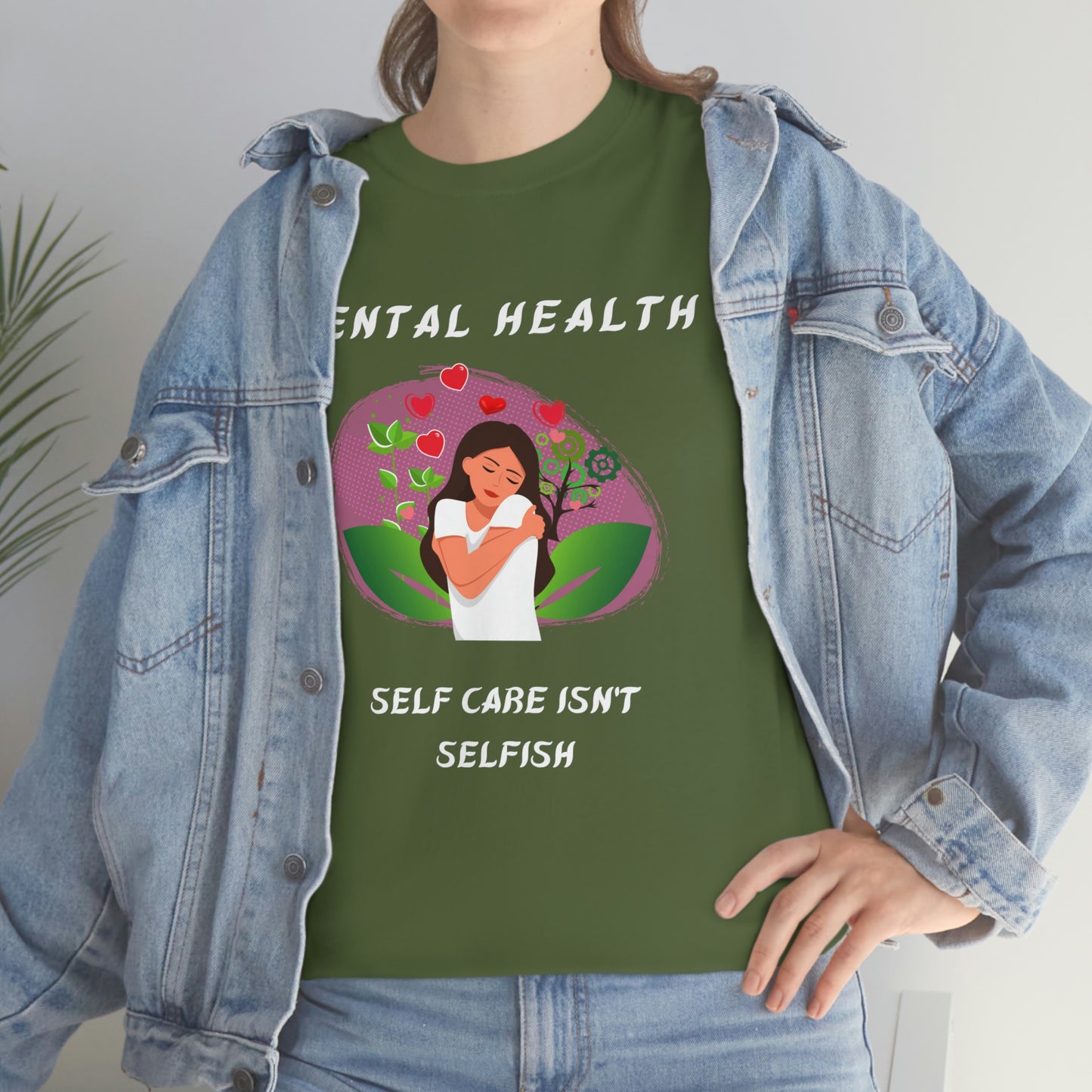 Mental Health Unisex Heavy Cotton Tee