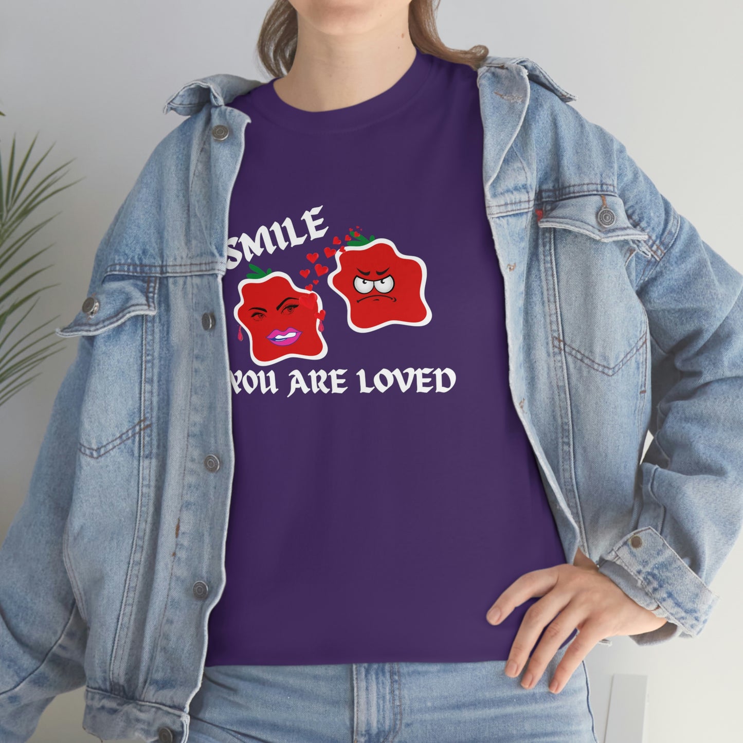 Smile Unisex Heavy Cotton Tee