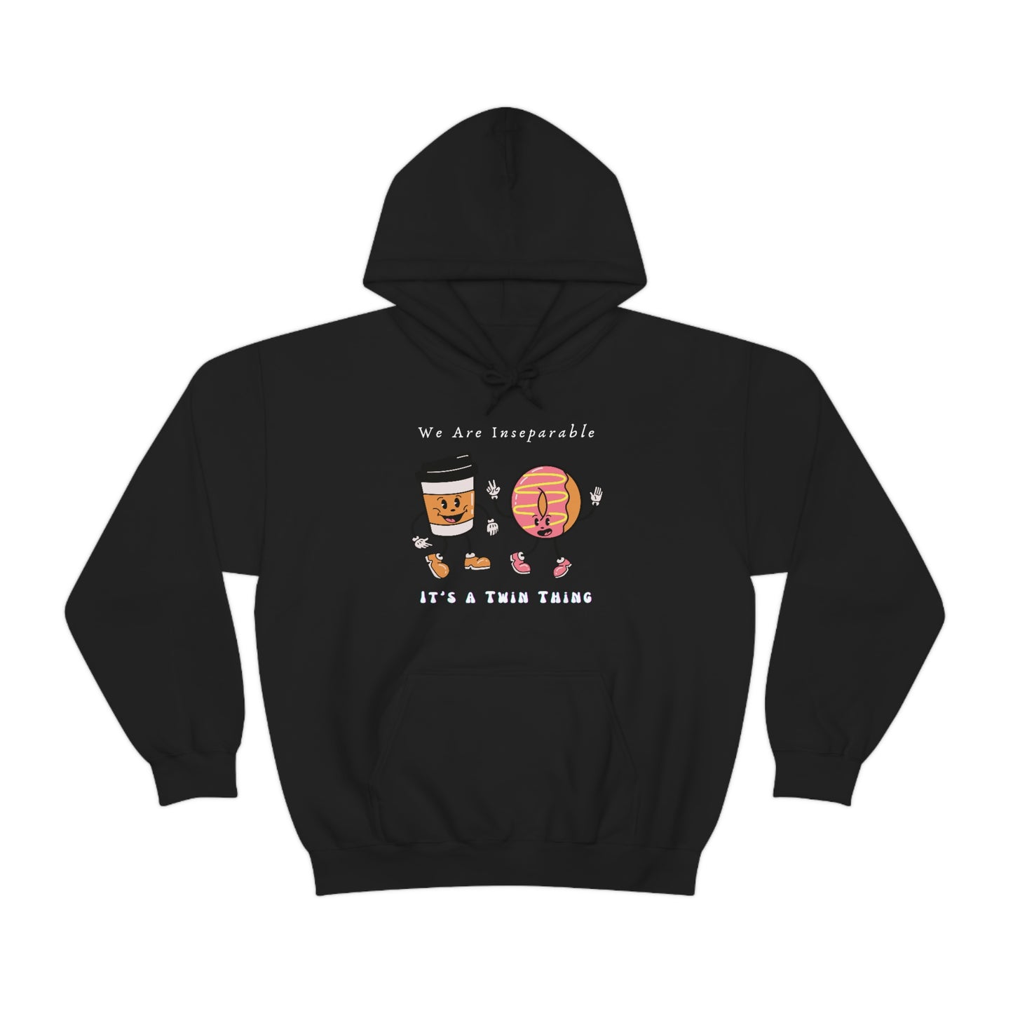 Twin, Unisex Heavy Blend™ Hooded Sweatshirt