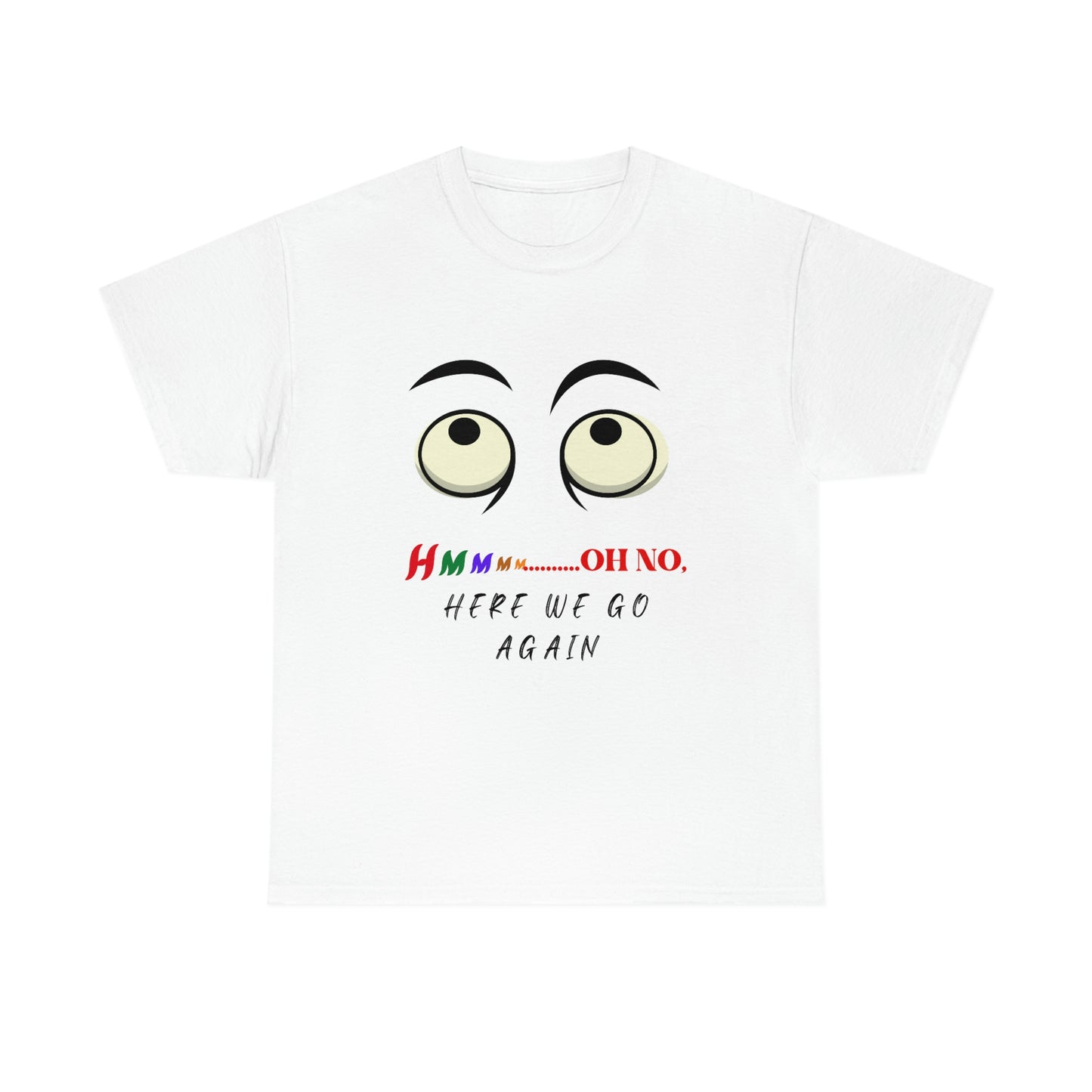 Hmmm, Unisex Heavy Cotton Tee