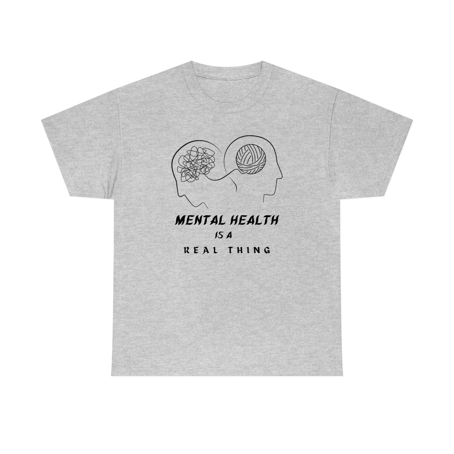 Mental Health Unisex Heavy Cotton Tee