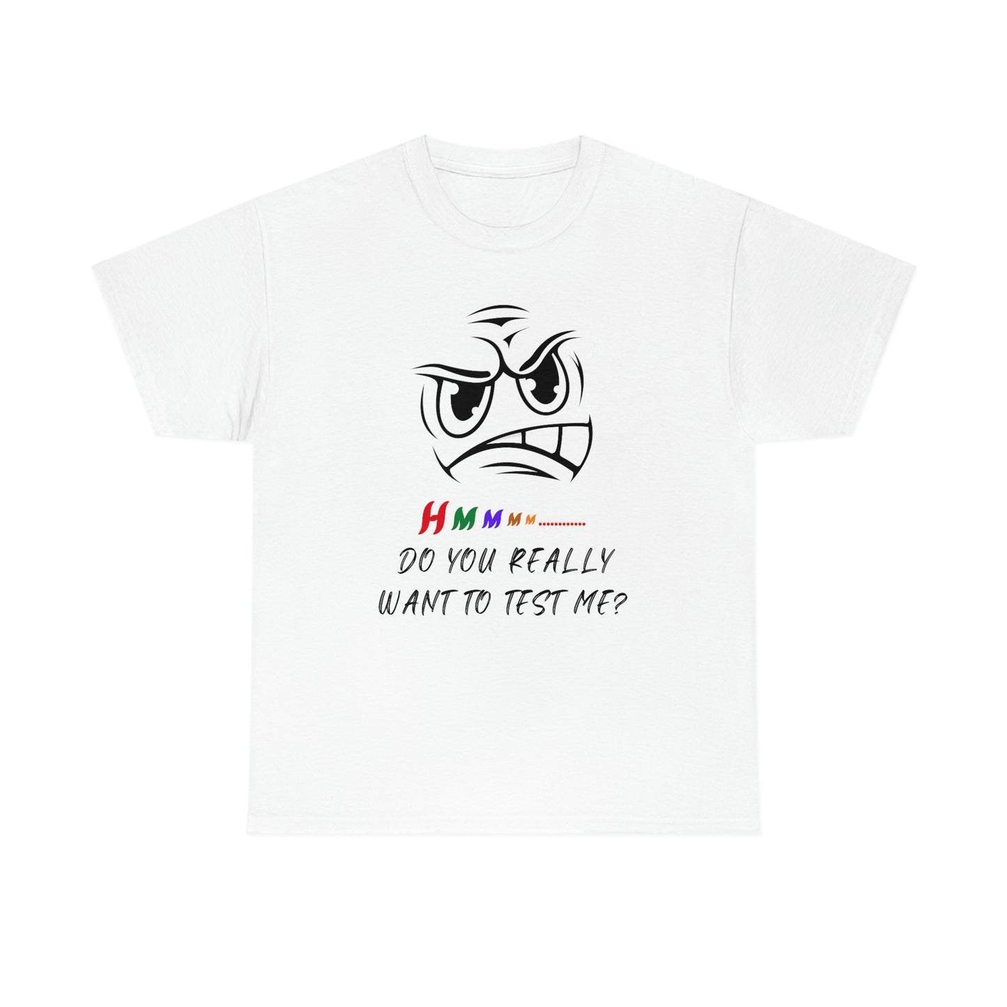 Hmmm, Unisex Heavy Cotton Tee