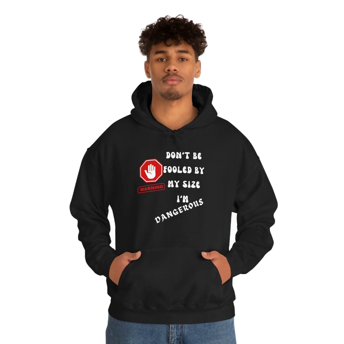 Warning, Unisex Heavy Blend™ Hooded Sweatshirt