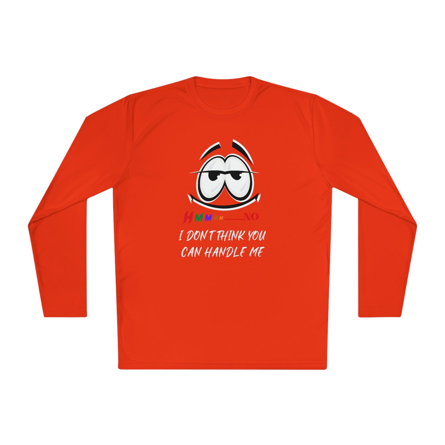 Hmmm, Unisex Lightweight Long Sleeve Tee