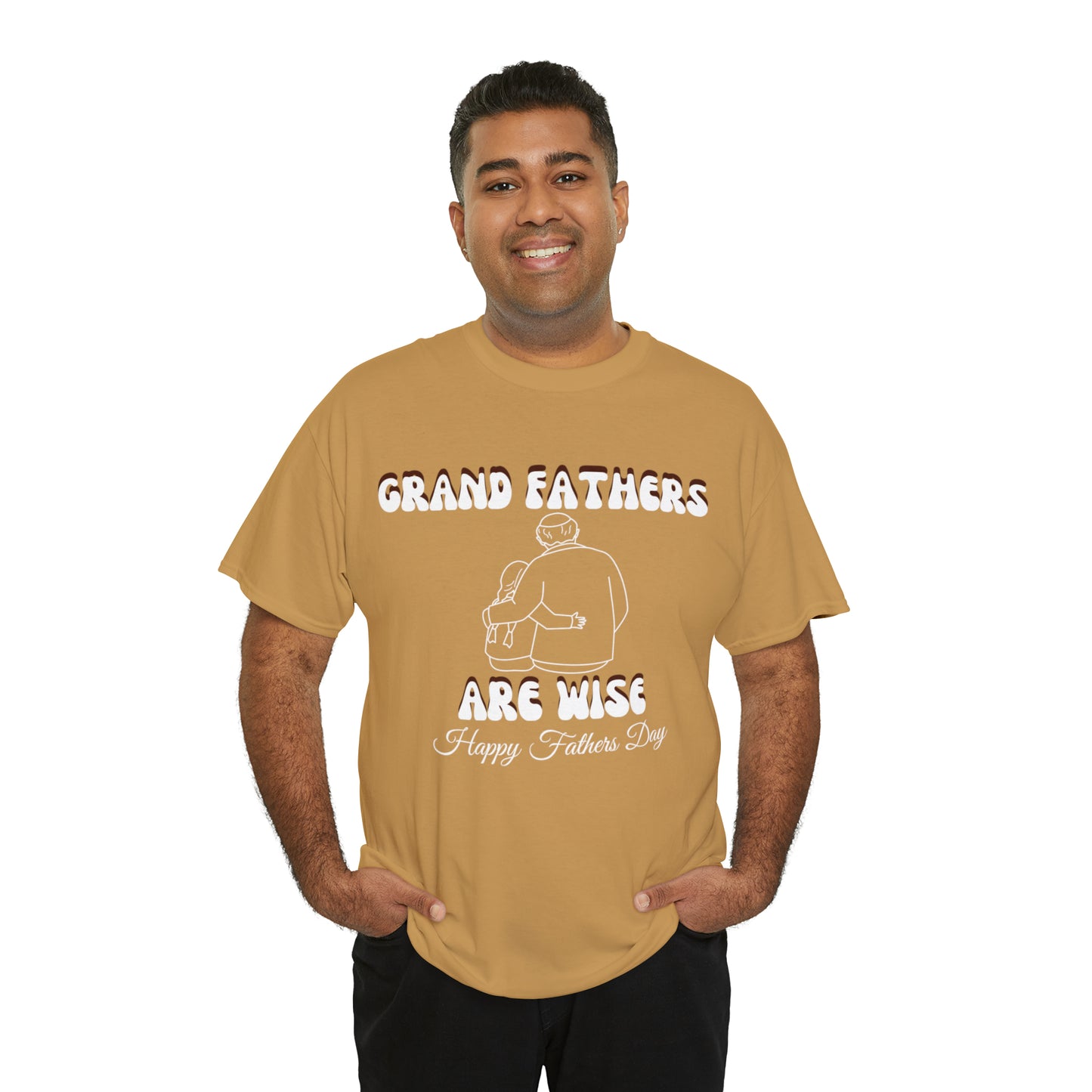 Exotic Print Father's Day Unisex Heavy Cotton Tee